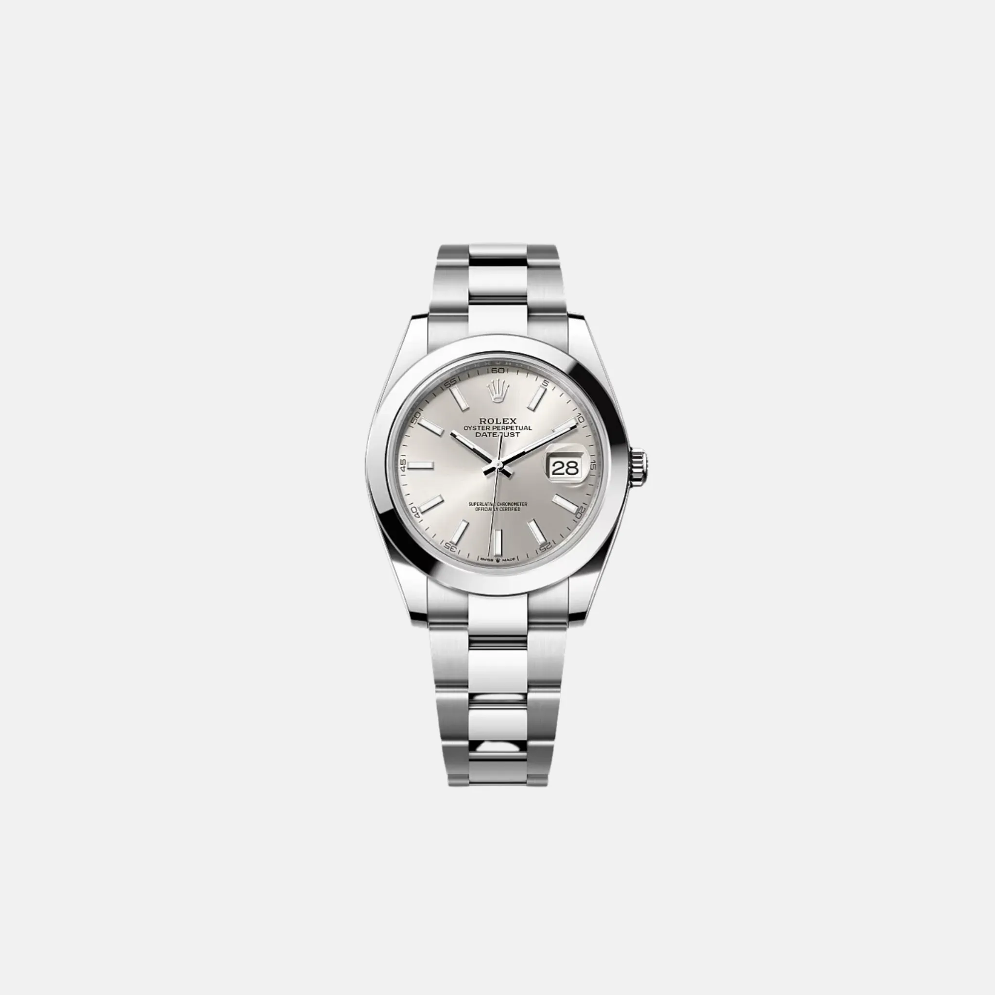 Datejust 41 126300 SIO Silver Dial Oyster Bracelet