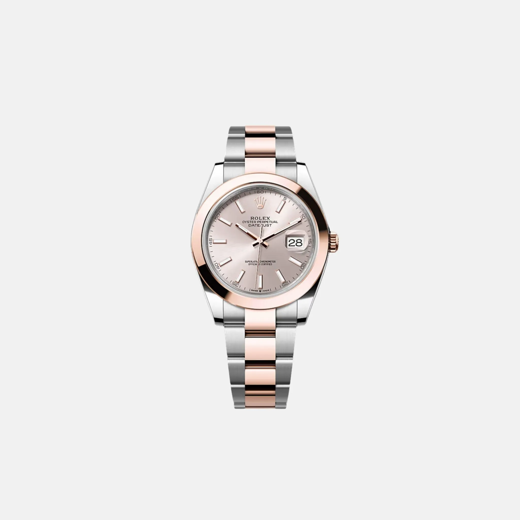 Datejust 41 126301 SUIO Sundust Dial Rose Gold Oyster Bracelet