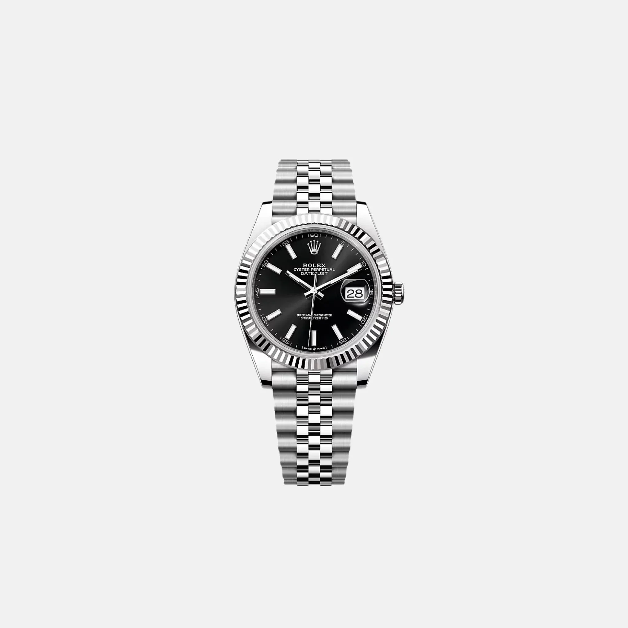 Datejust 41 Oystersteel White Gold M126334 0018