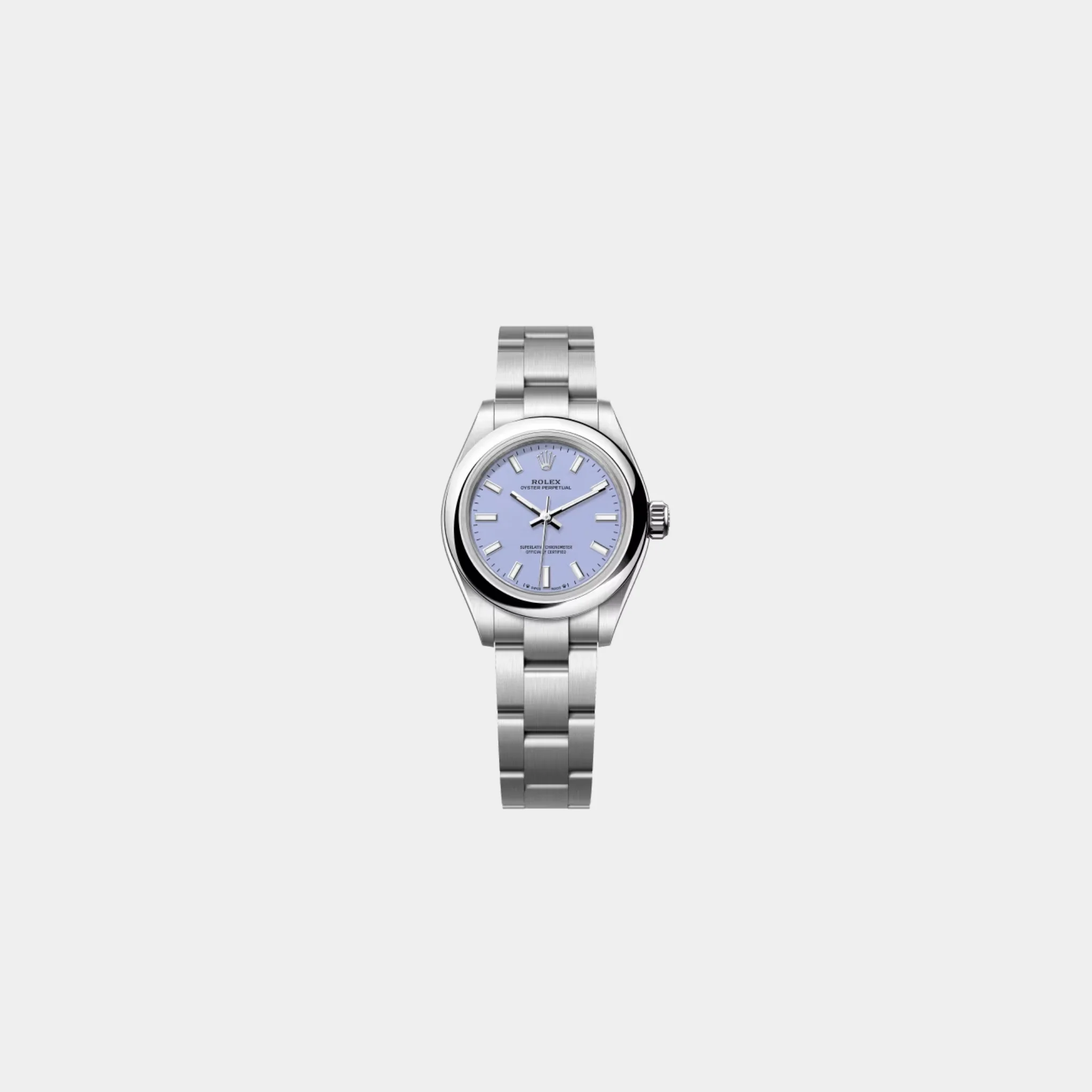 Oyster Perpetual 28 Oystersteel Lavender Ref. 276200-0008