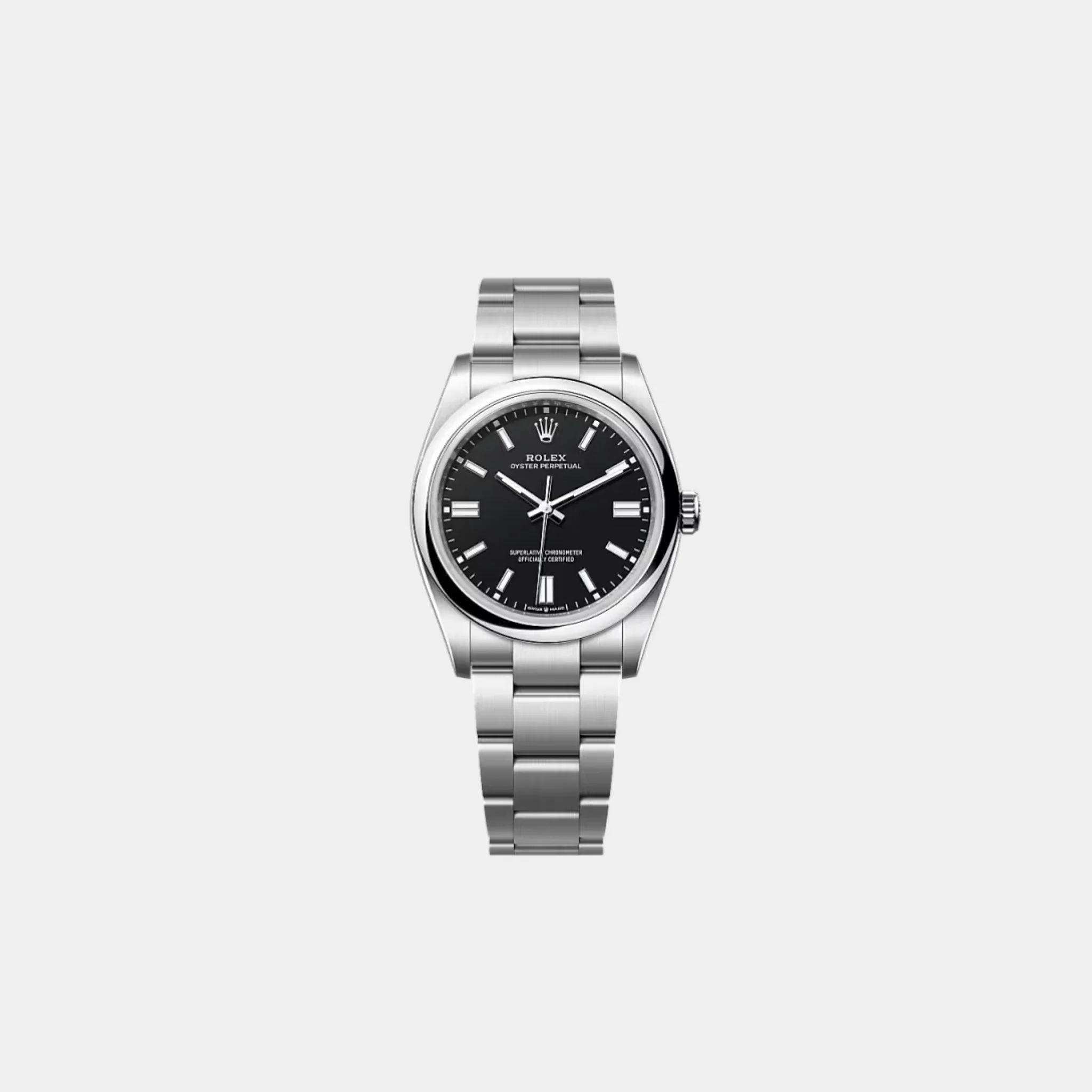Oyster Perpetual 36 Oystersteel Black Ref. 126000-0014