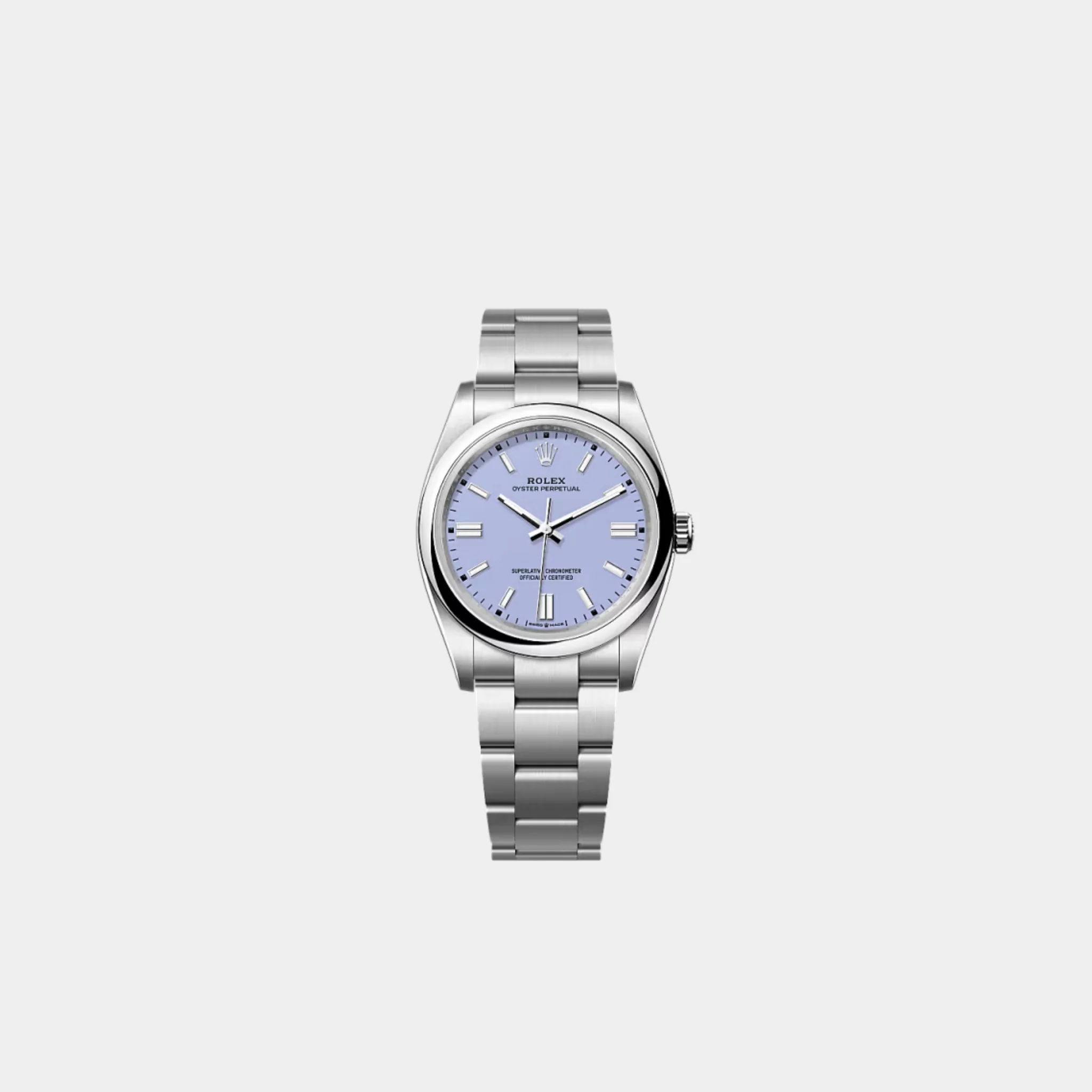 Oyster Perpetual 36 Oystersteel Lavender Ref. 126000-0013