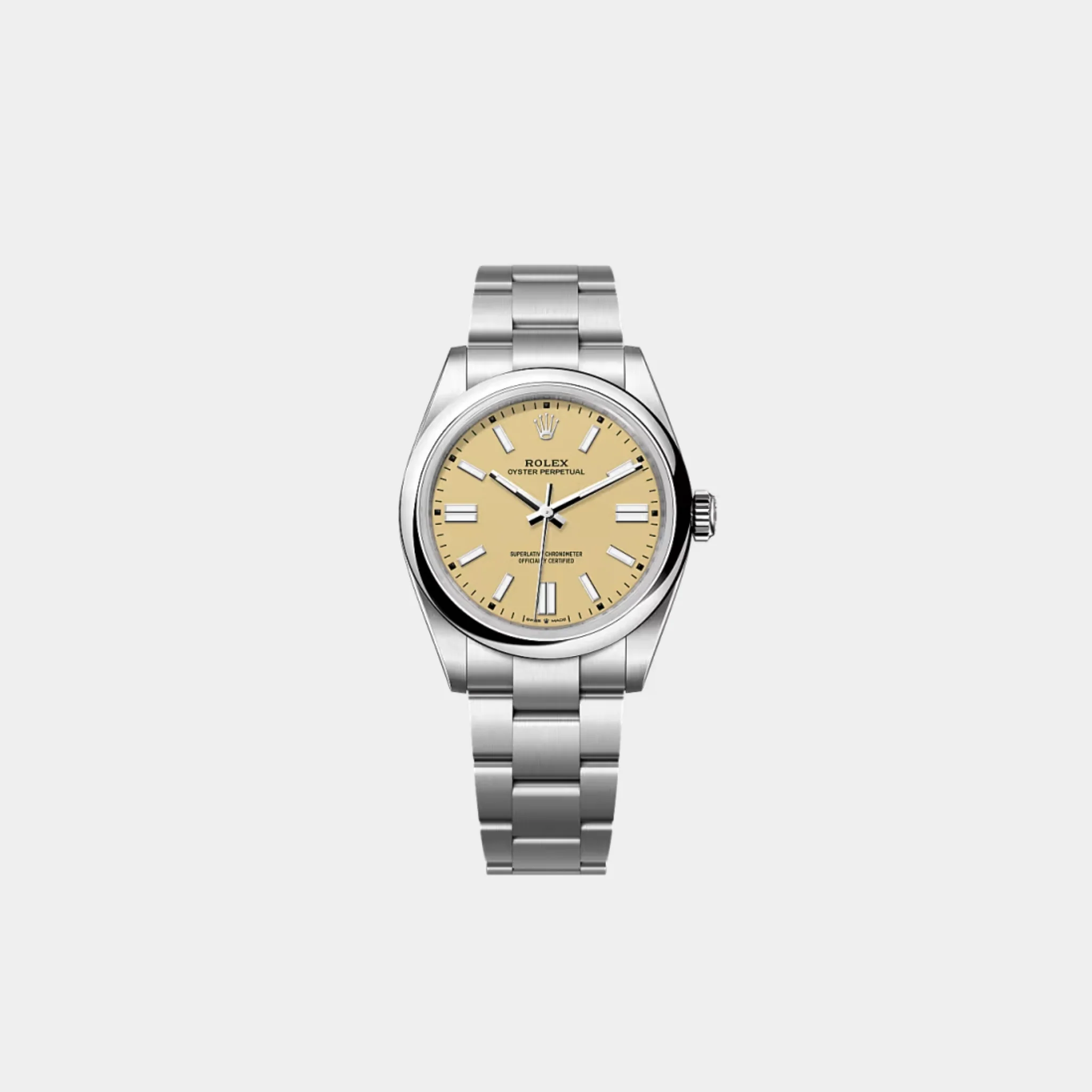 Oyster Perpetual 41 Oystersteel Beige Ref. 134300-0007