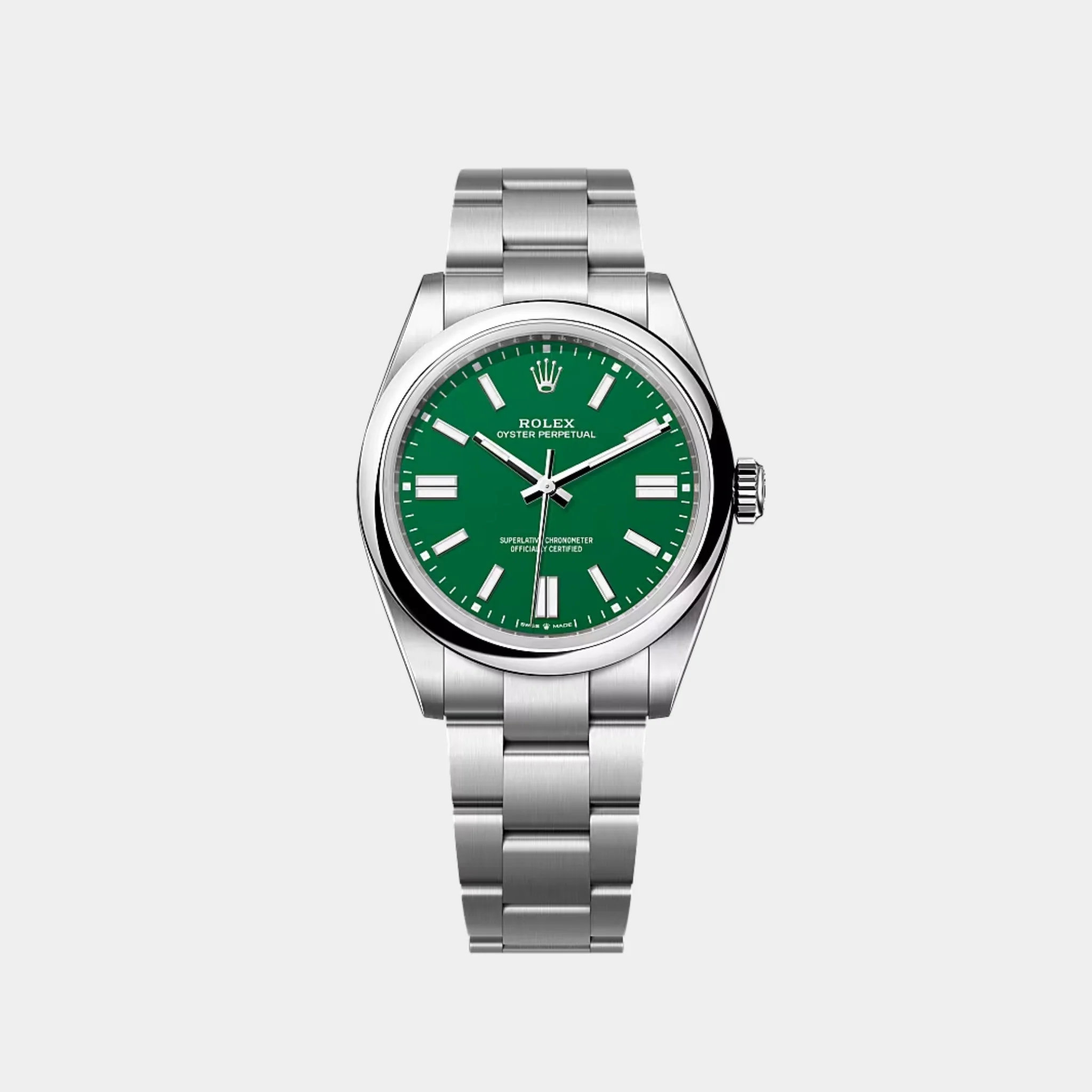 Oyster Perpetual 41 Oystersteel Green Ref. 134300-0004