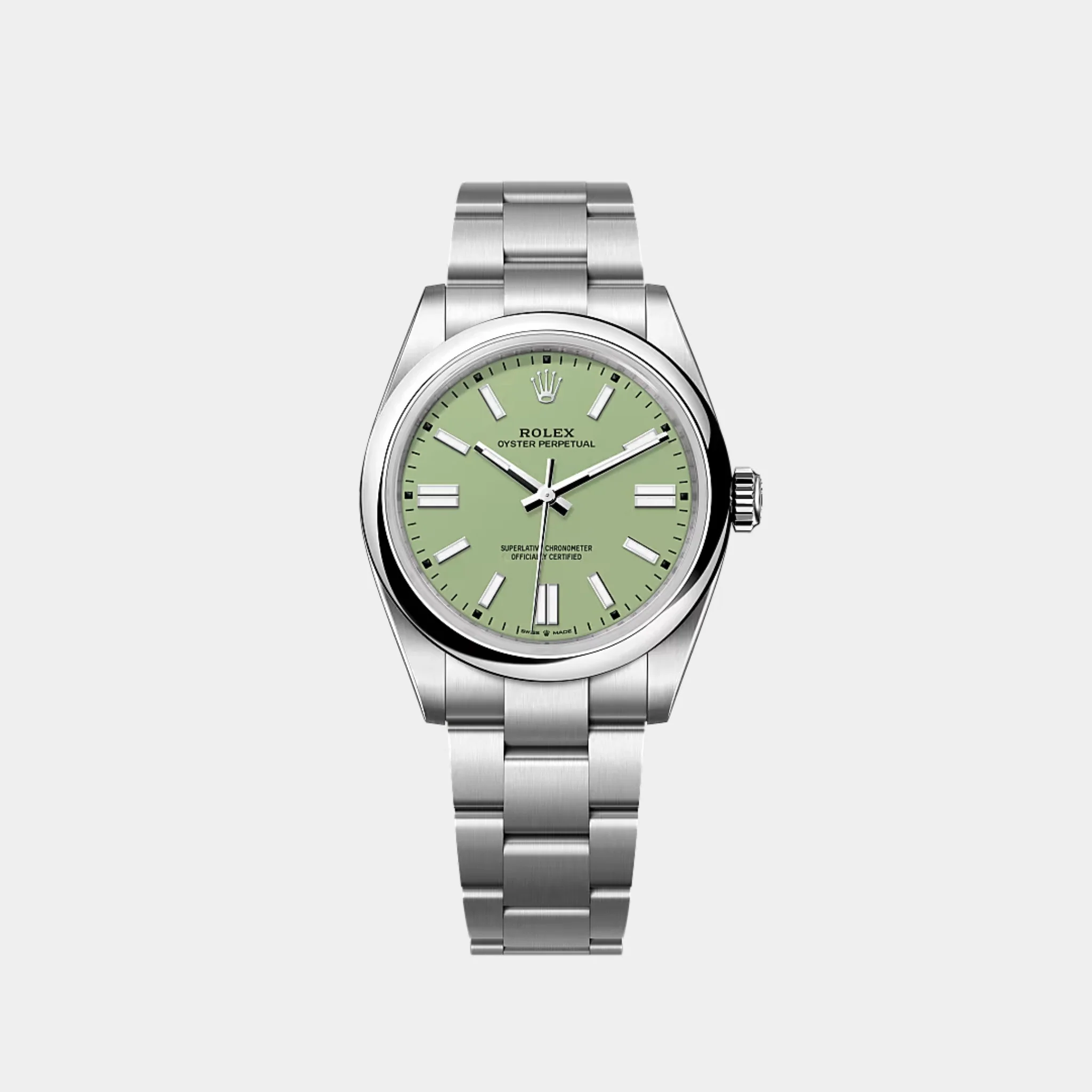 Oyster Perpetual 41 Oystersteel Pistachio Ref. 134300-0006
