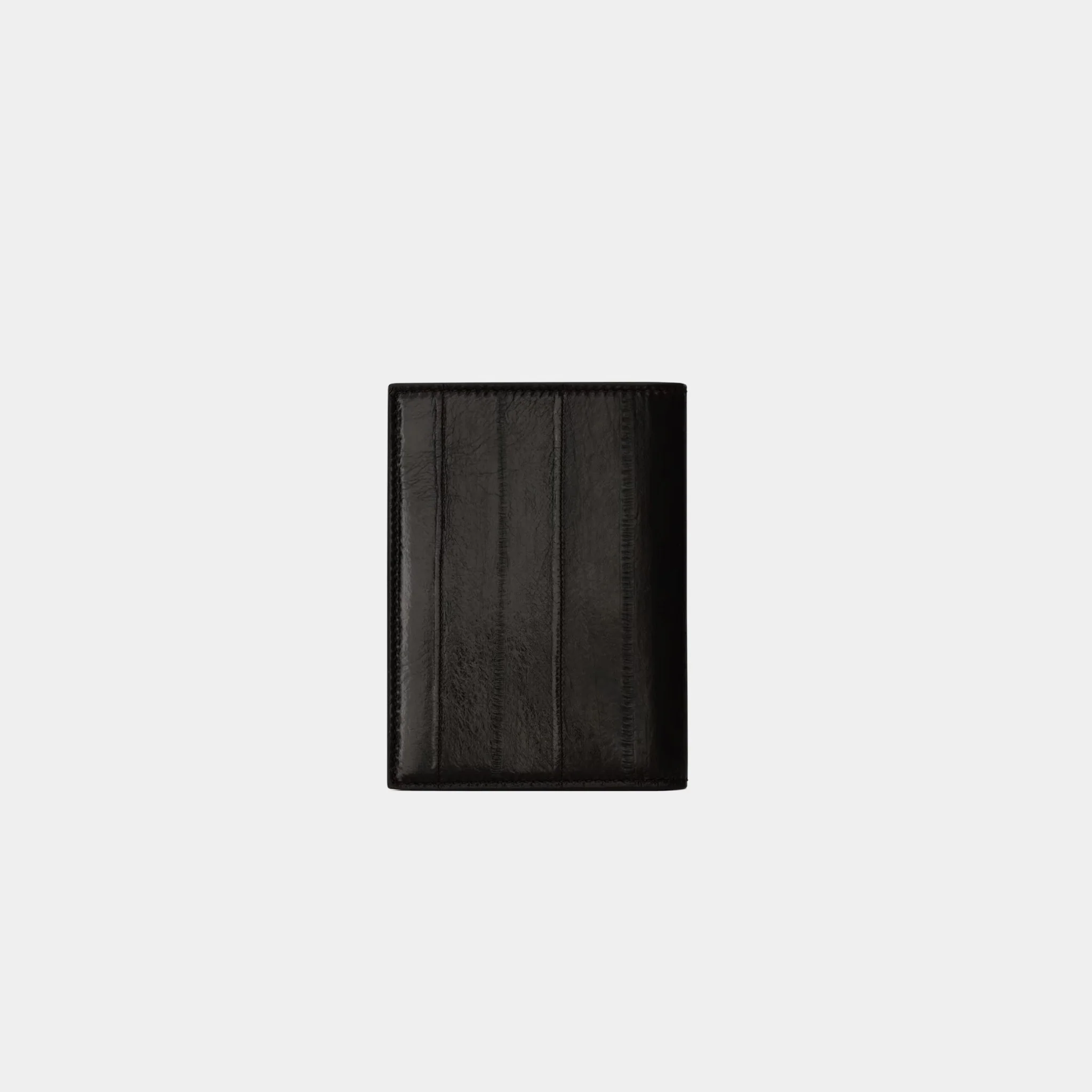Saint Laurent Paris Credit Card Wallet Burnt Brown Eel - Image 3