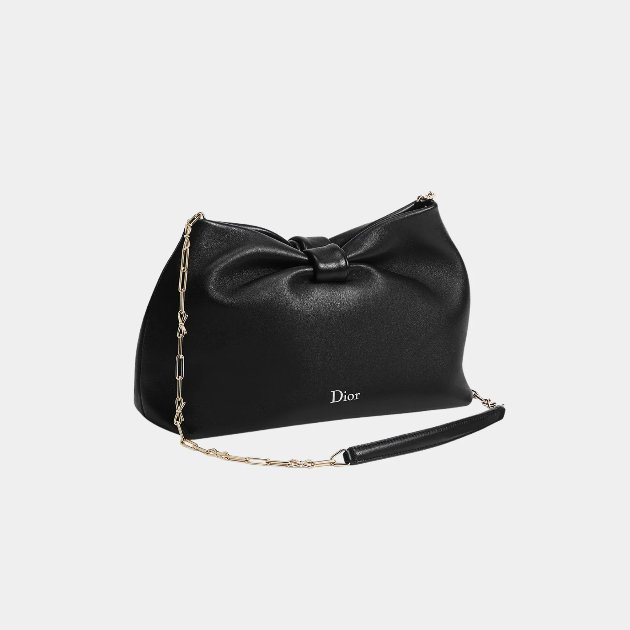 Small Dior Bow Bag in Lambskin - Image 2