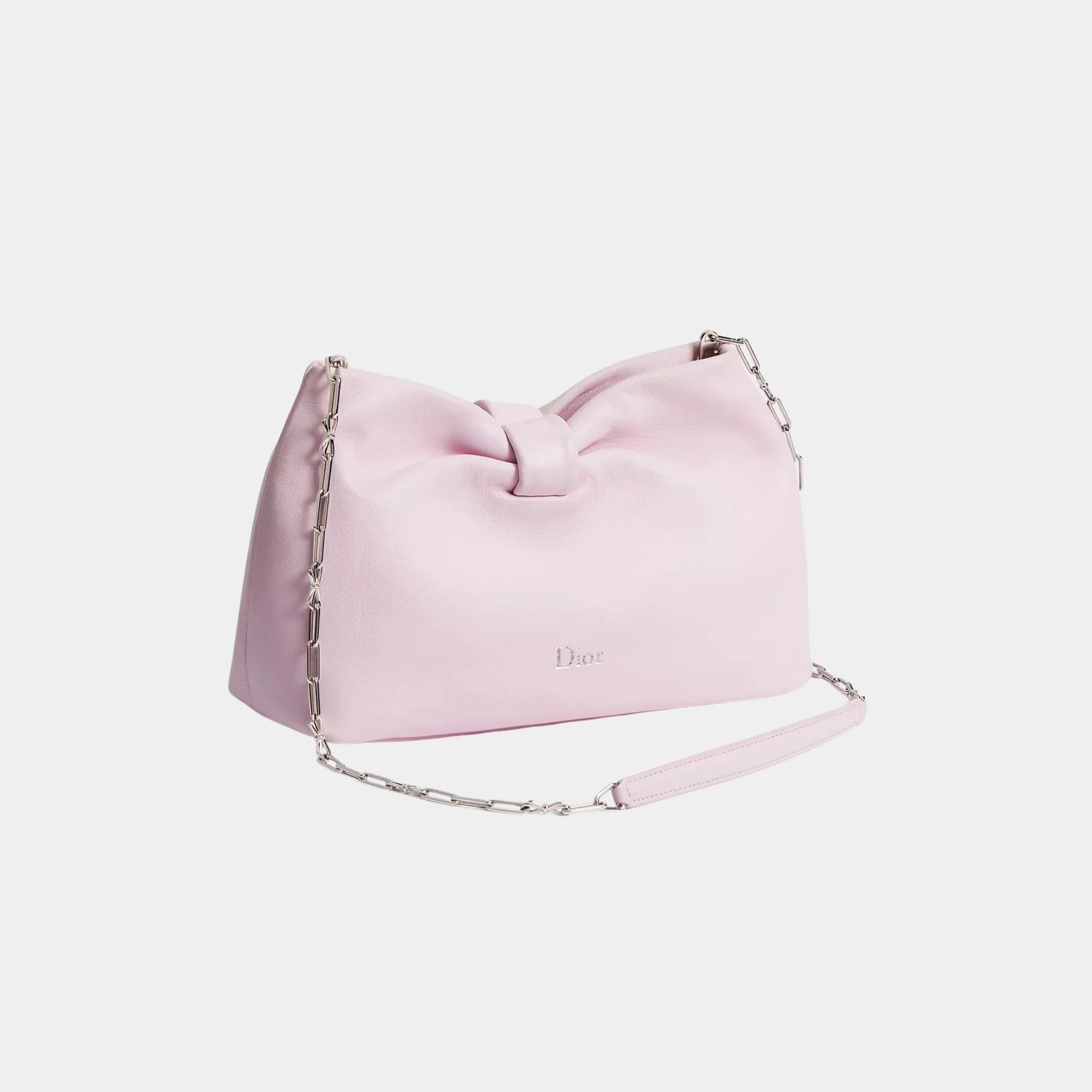 Small Dior Bow Bag in Lambskin - Image 5