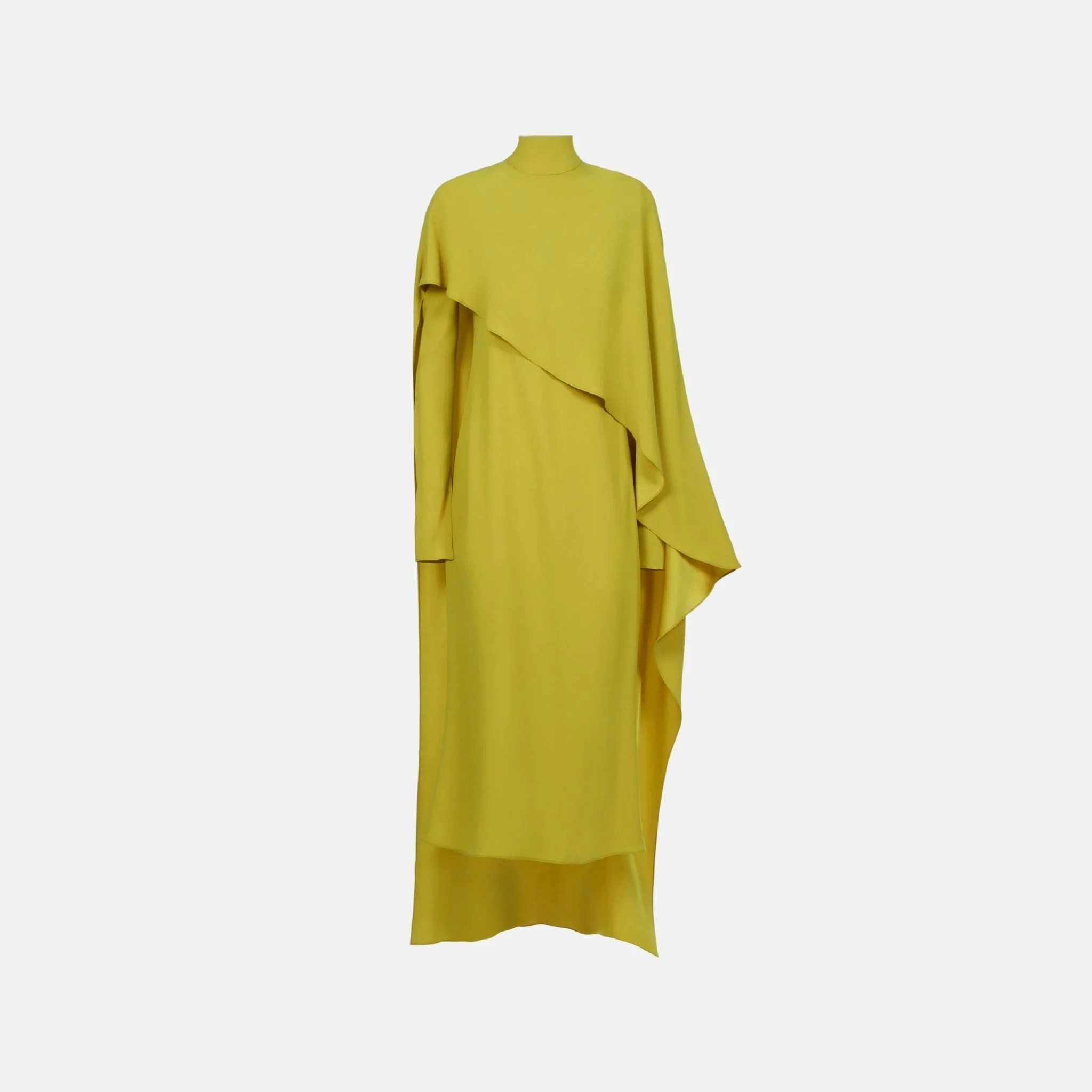 Carrington Midi Dress in Chartreuse