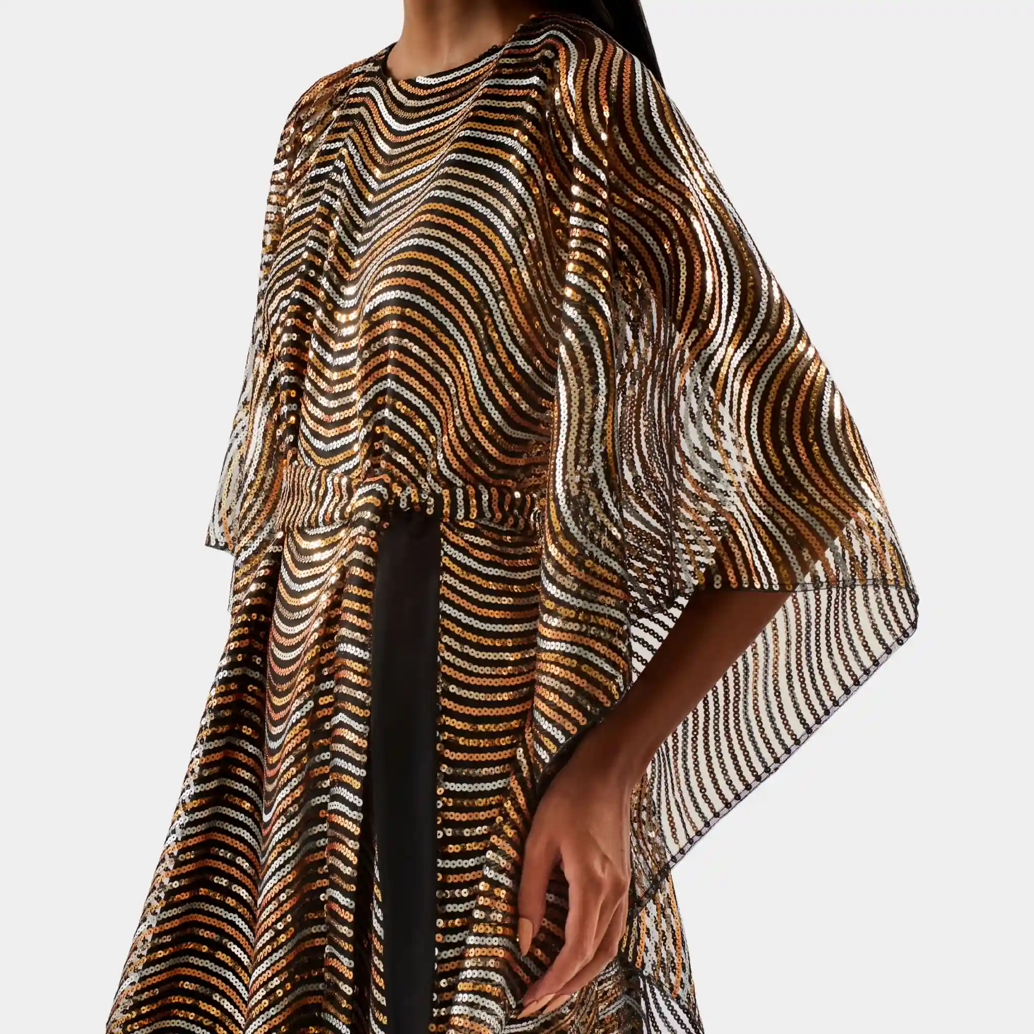 Erte Kaftan In Gold - Image 2