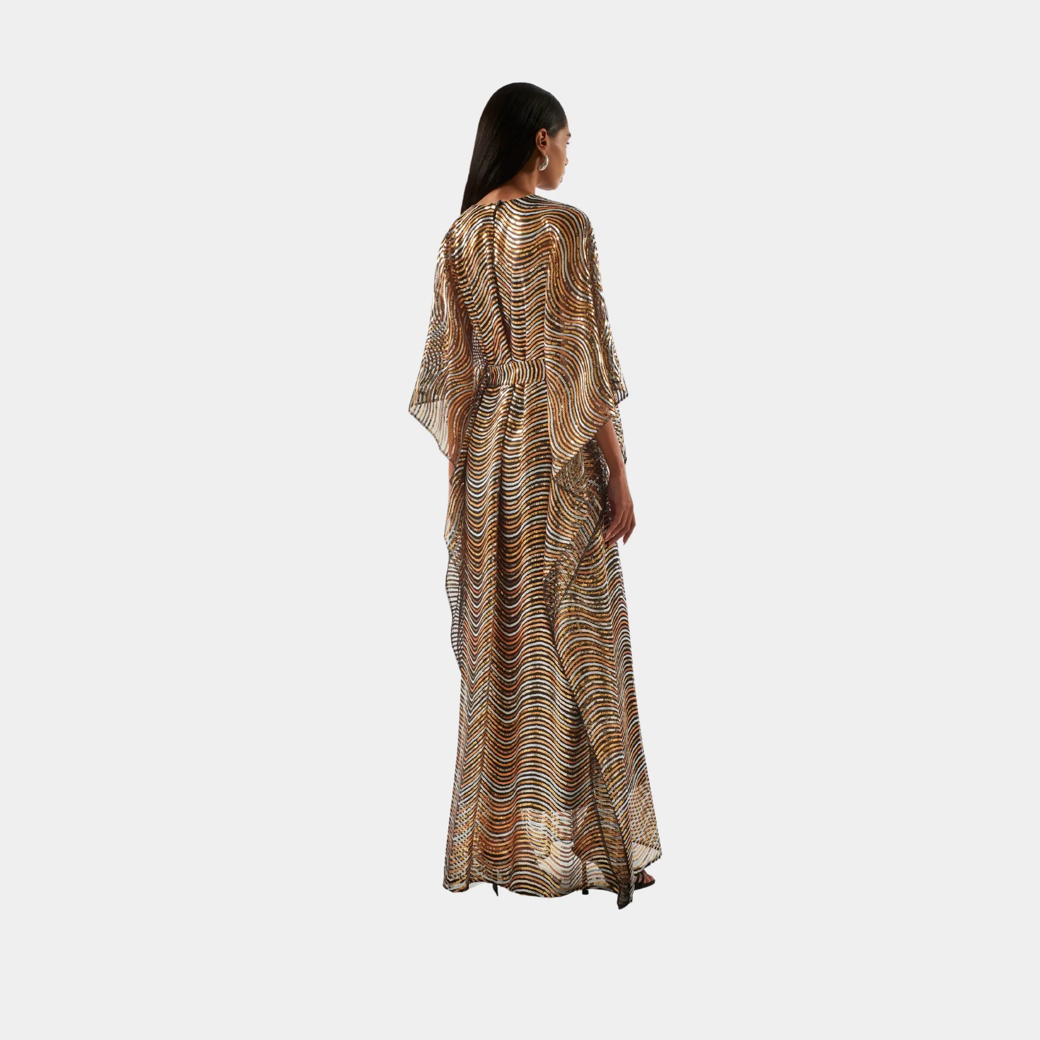 Erte Kaftan In Gold - Image 3