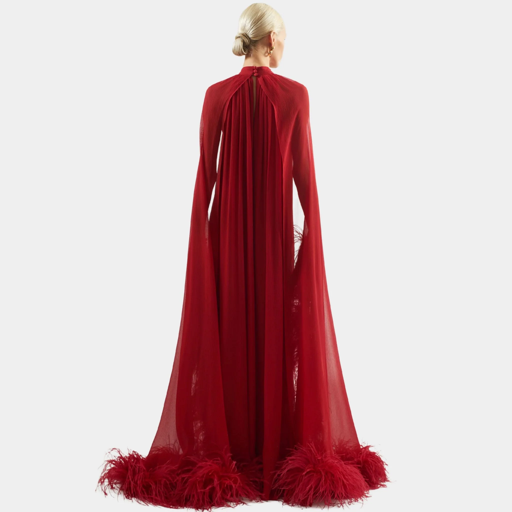 Feathered Eterea Gown - Image 2