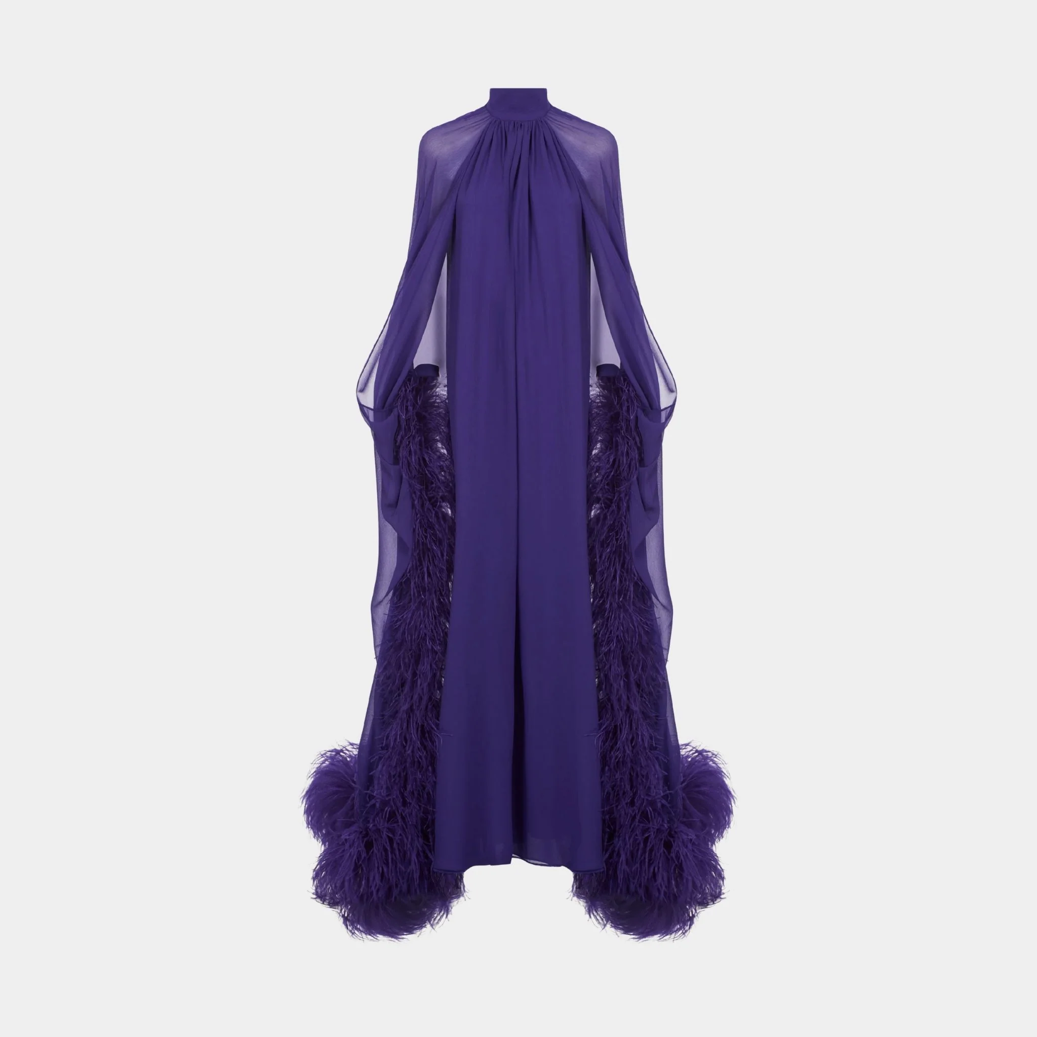 Feathered Eterea Gown - Image 4