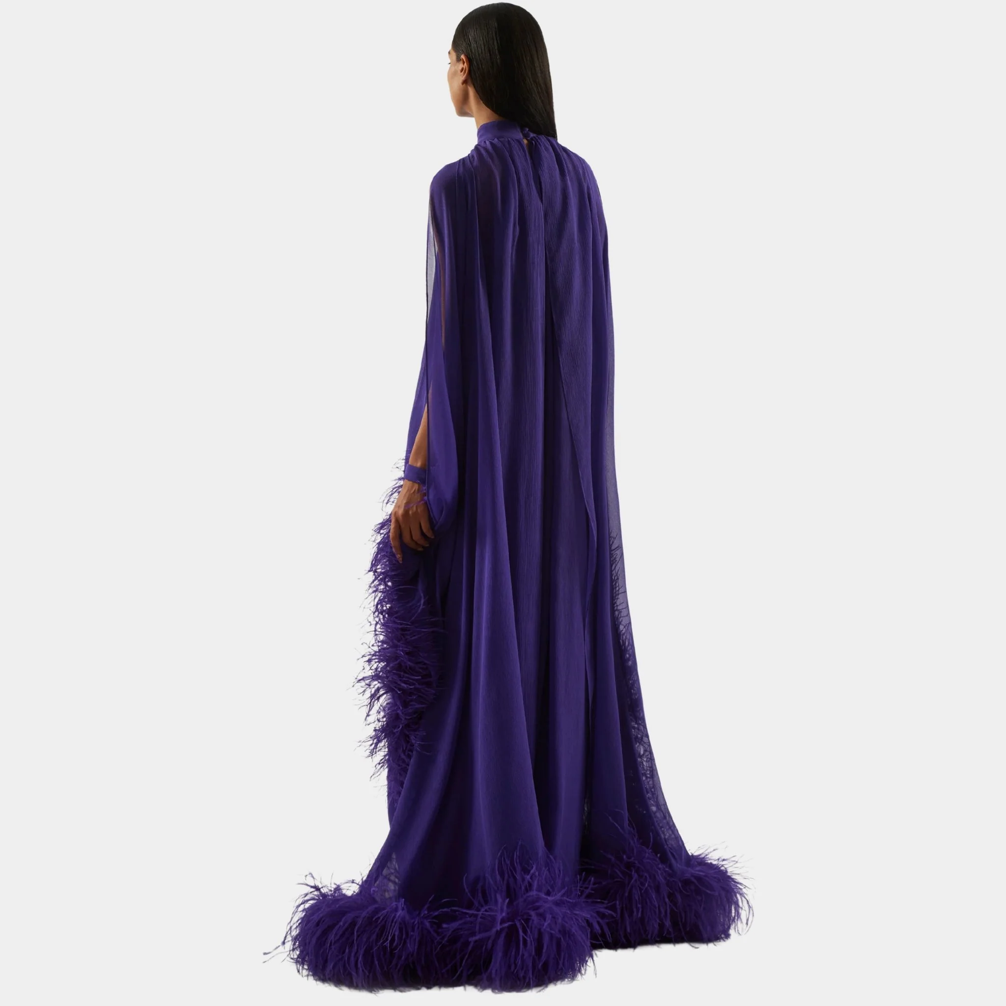 Feathered Eterea Gown - Image 5