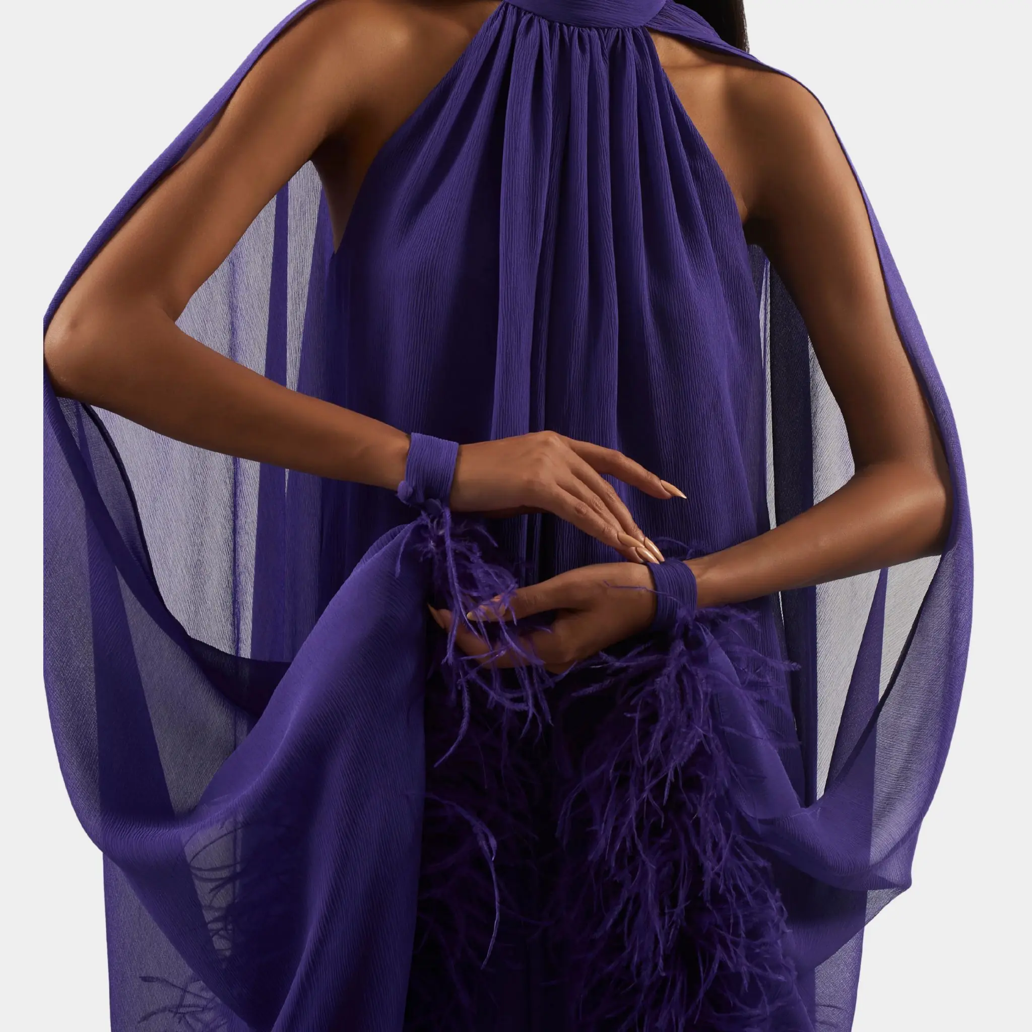 Feathered Eterea Gown - Image 6