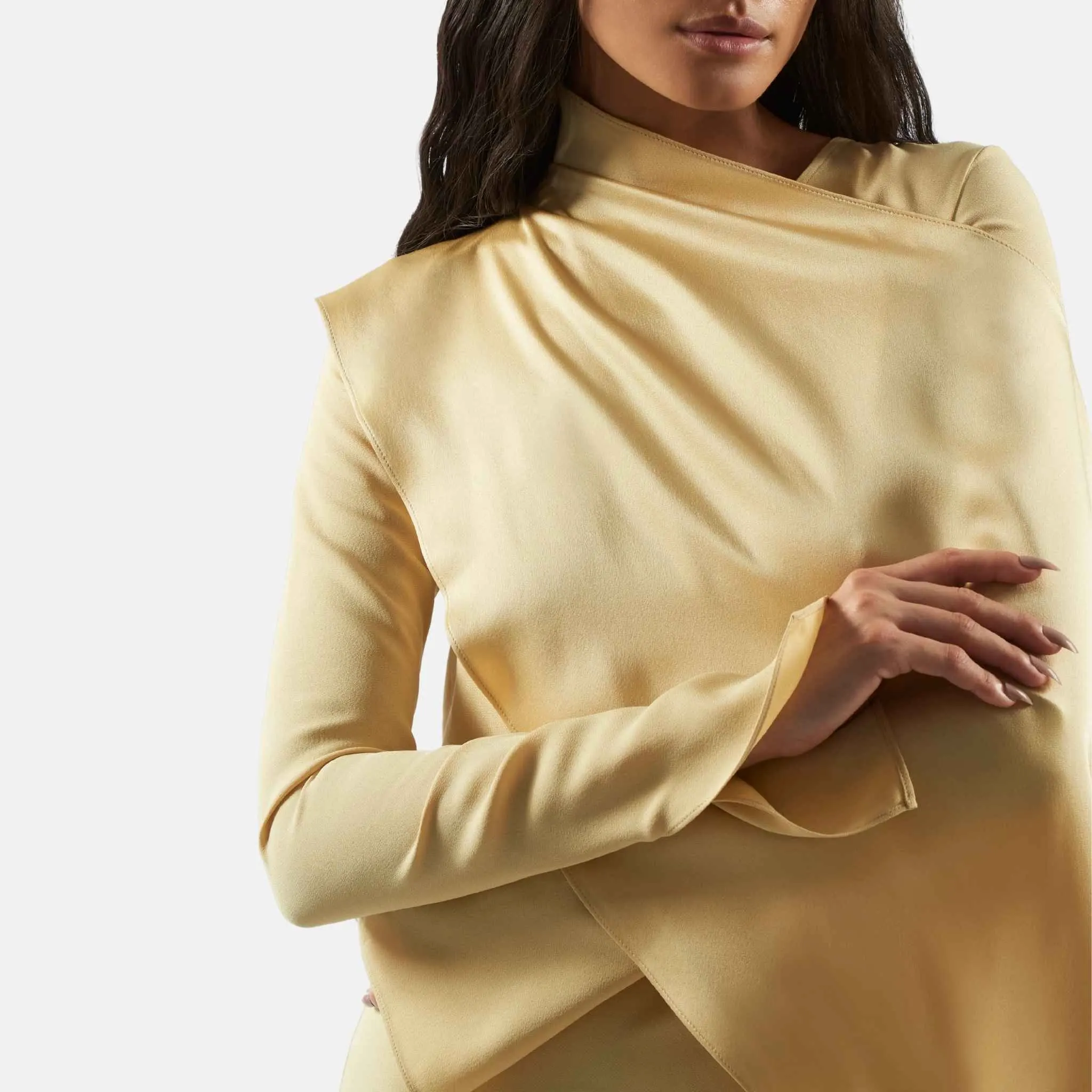 Mounia Dress in Pergamena - Image 3