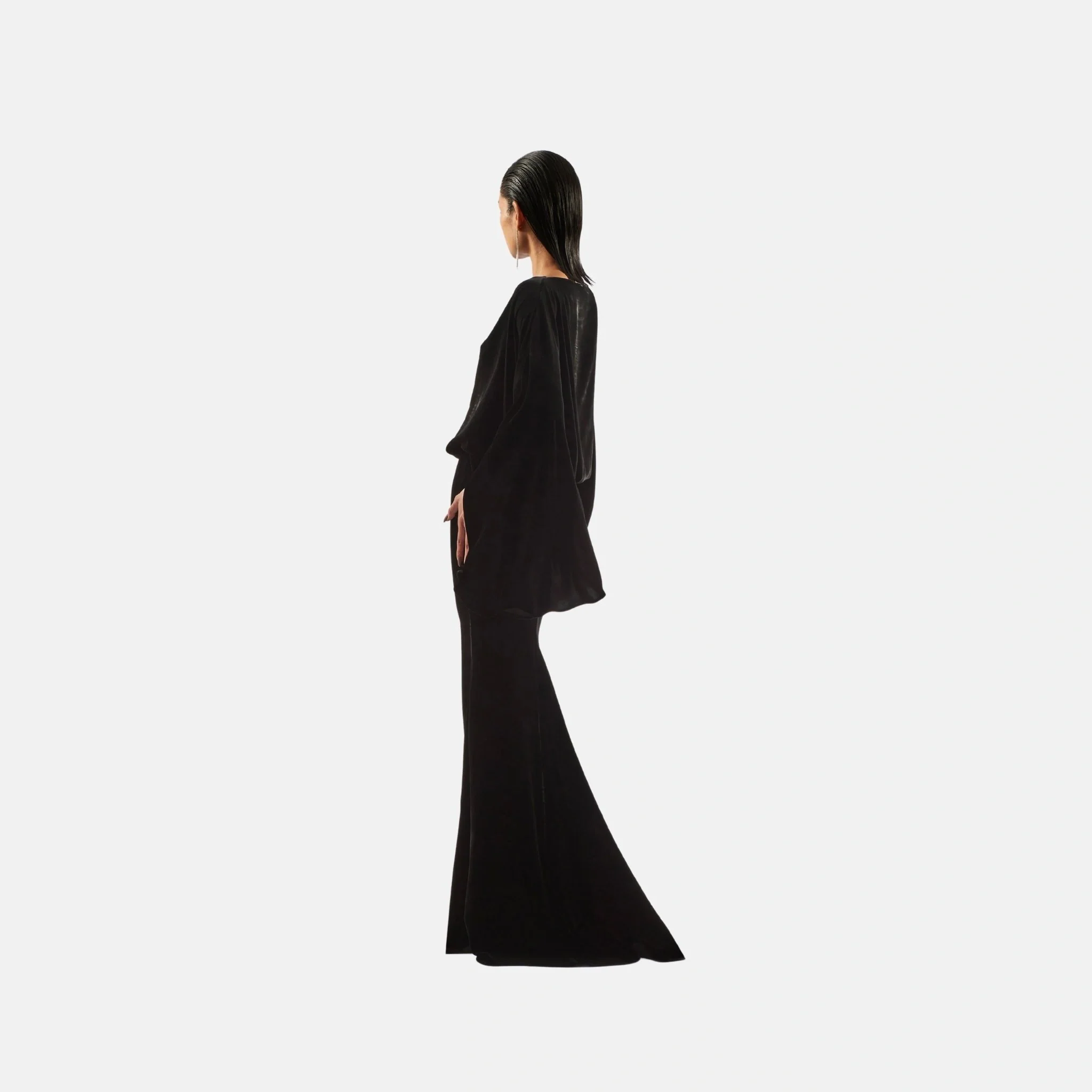 Musidora Gown in Black - Image 2