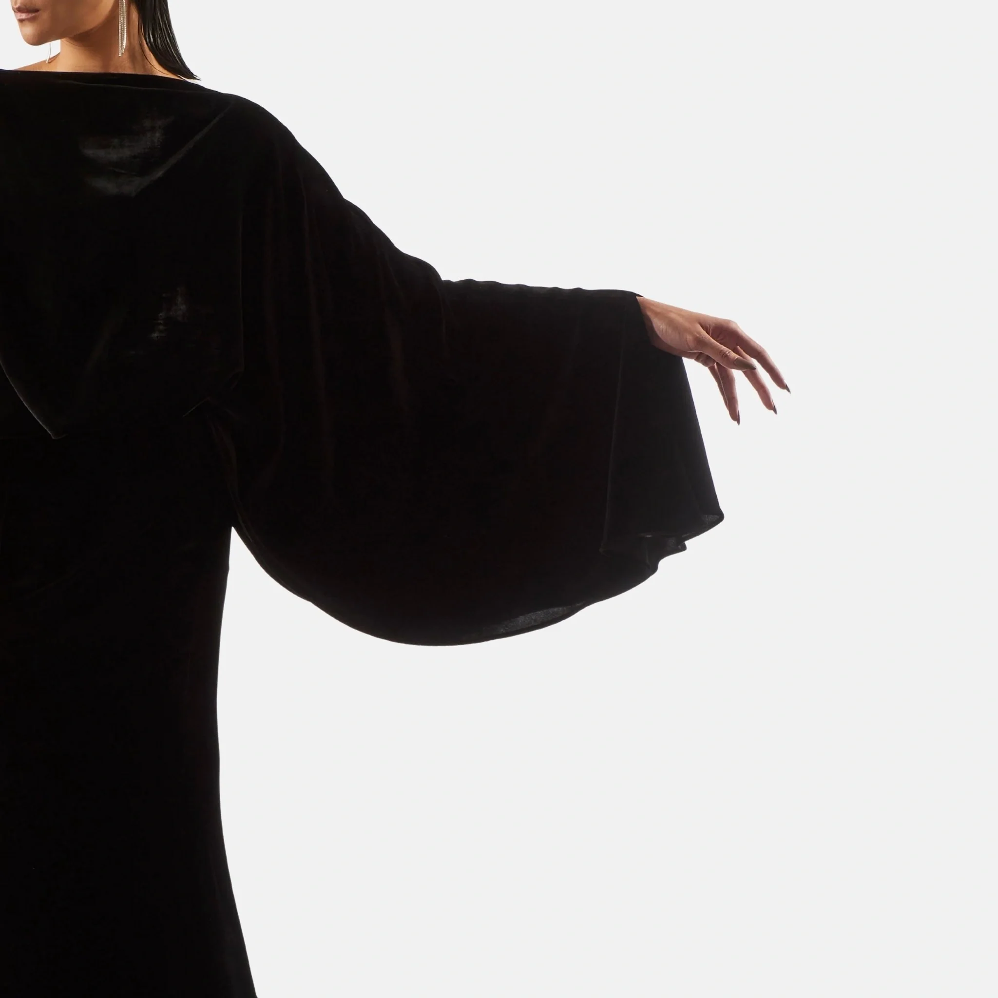 Musidora Gown in Black - Image 3