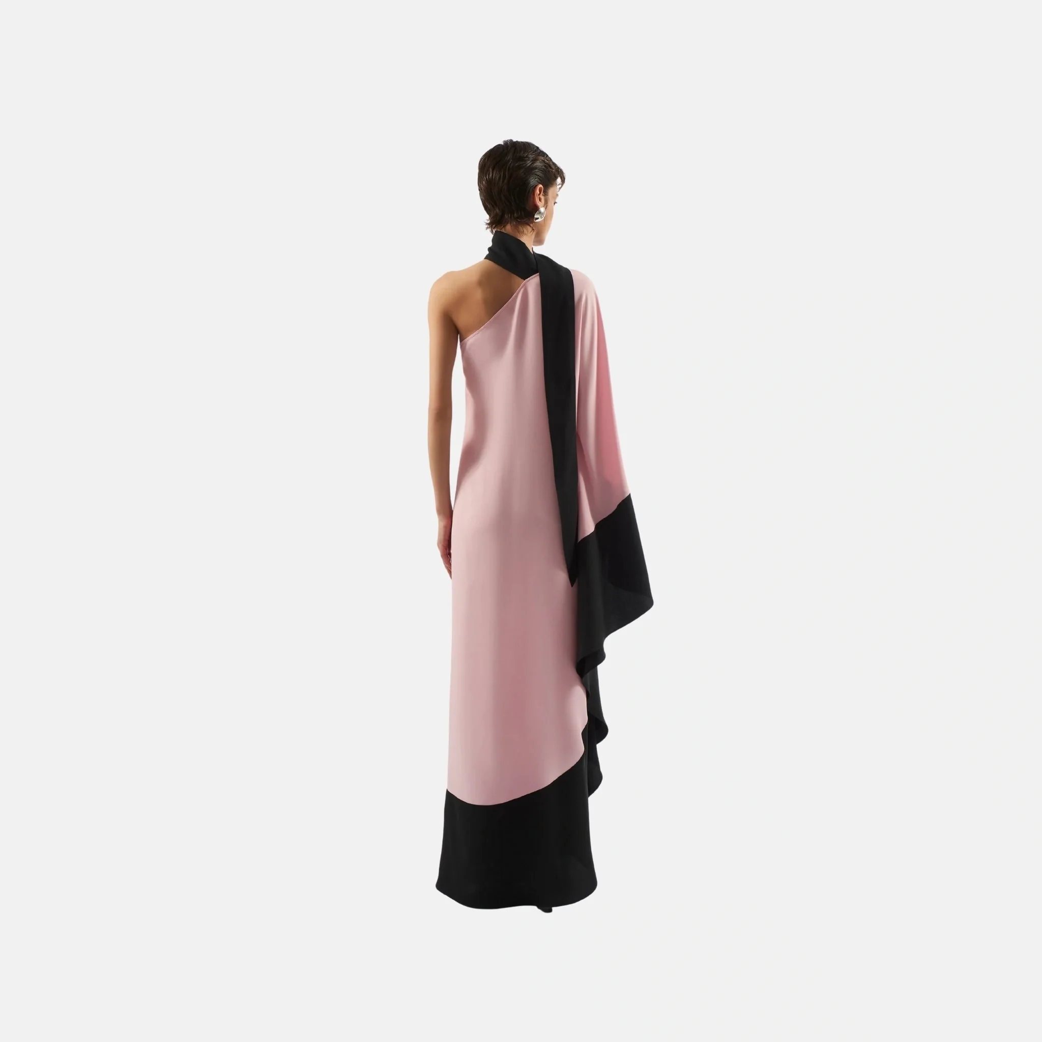 Olympia Dress in Baby Pink - Image 2