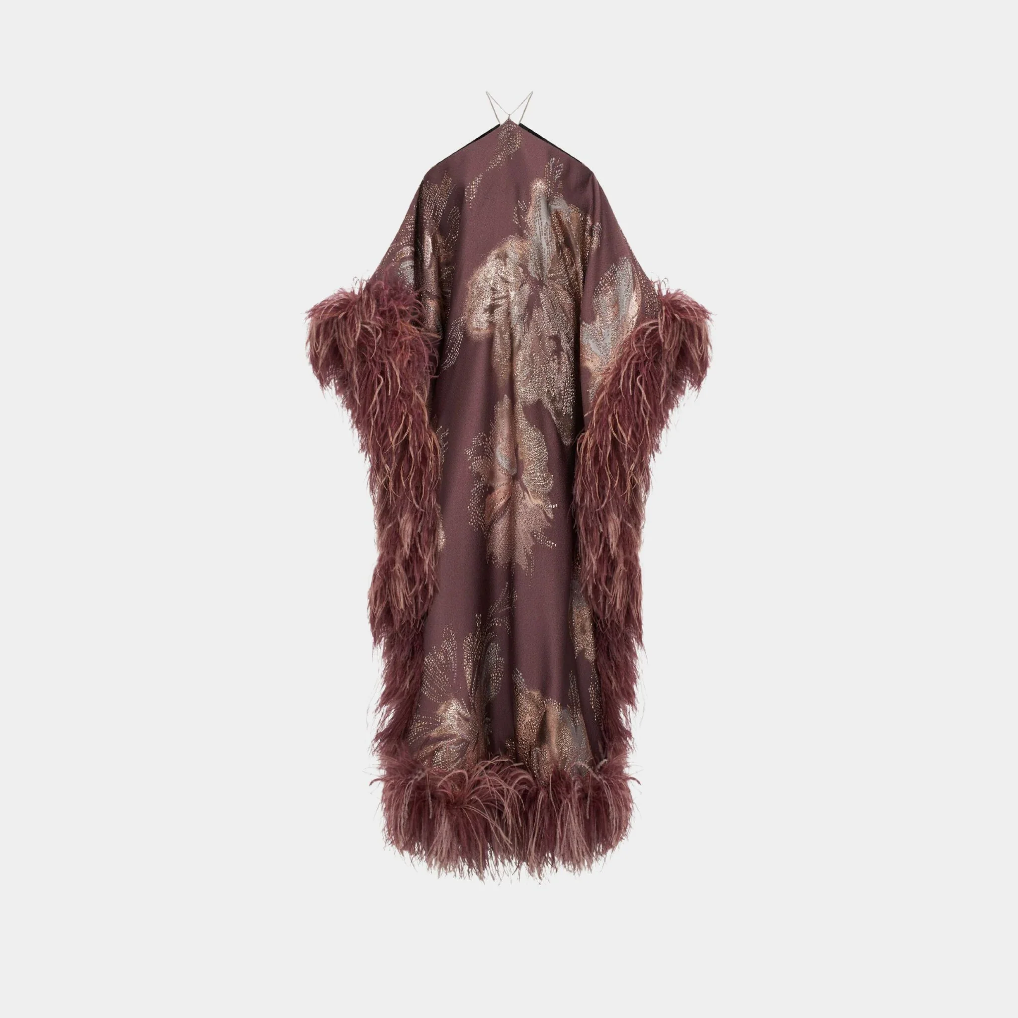 Sza Sza Bloom Kaftan In Mauve