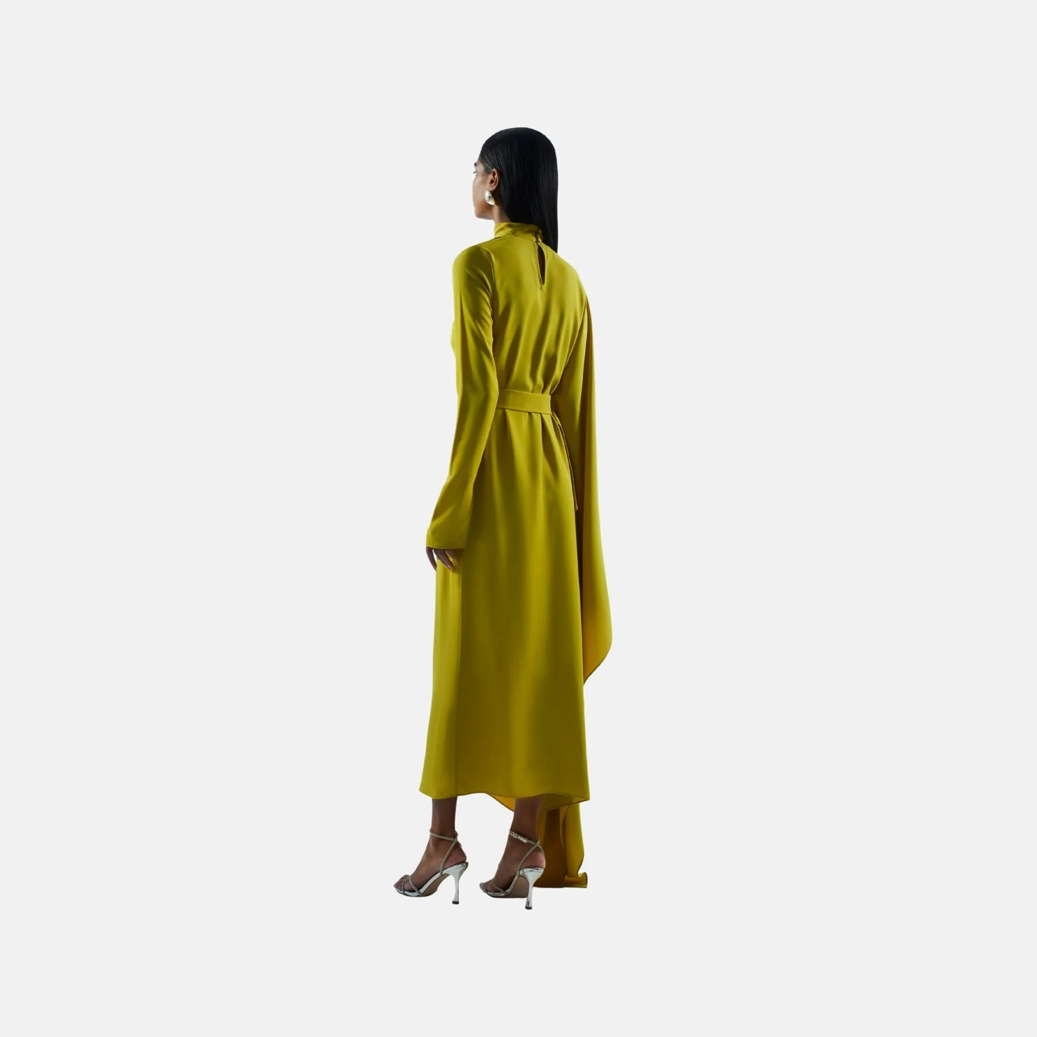 Tanning Kaftan in Chartreuse - Image 2