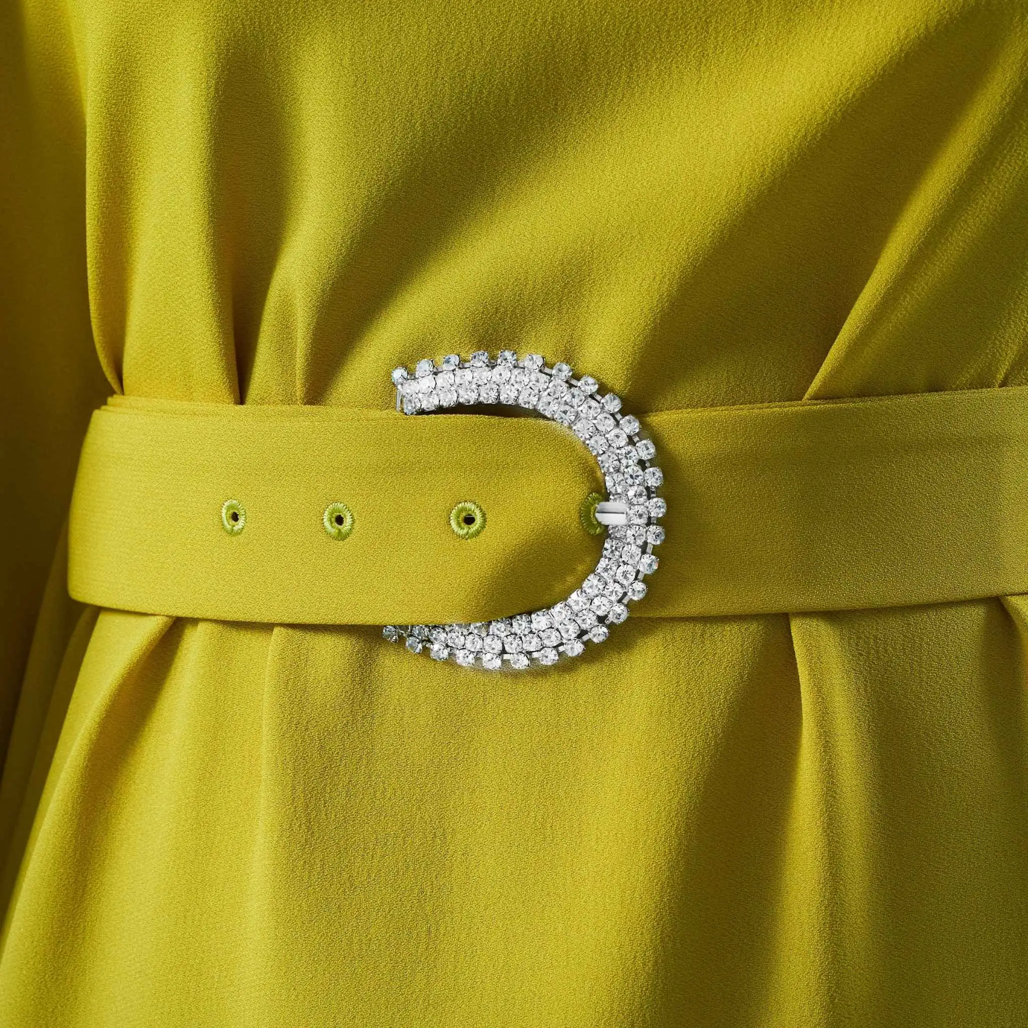 Tanning Kaftan in Chartreuse - Image 3