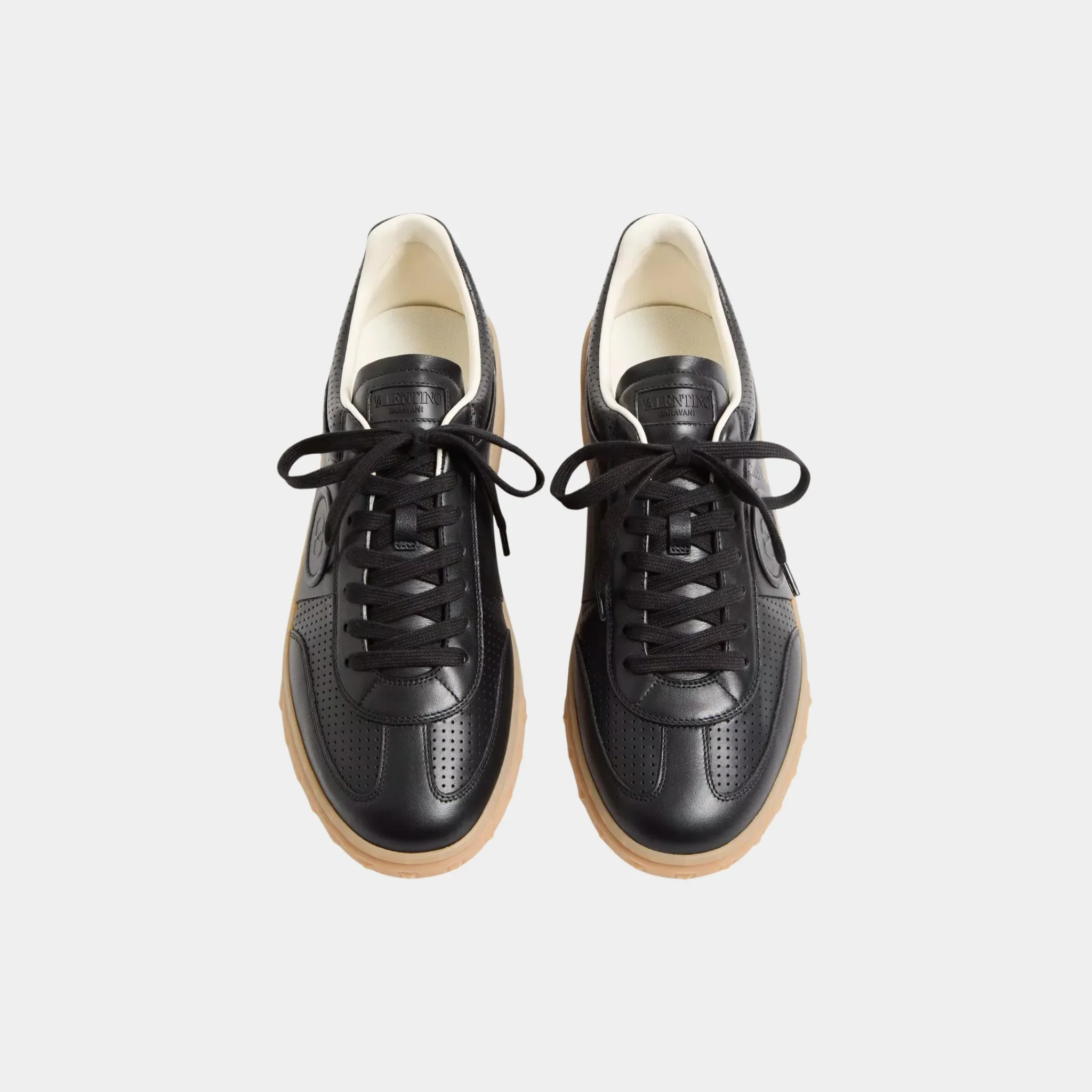 Upvillage Sneaker in Perforated Nappa Leather - Image 6