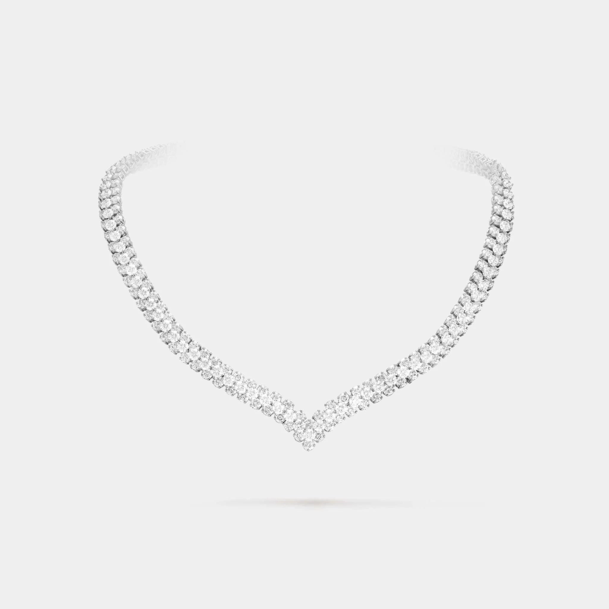 À Cheval Transformable Necklace Platinum Diamond