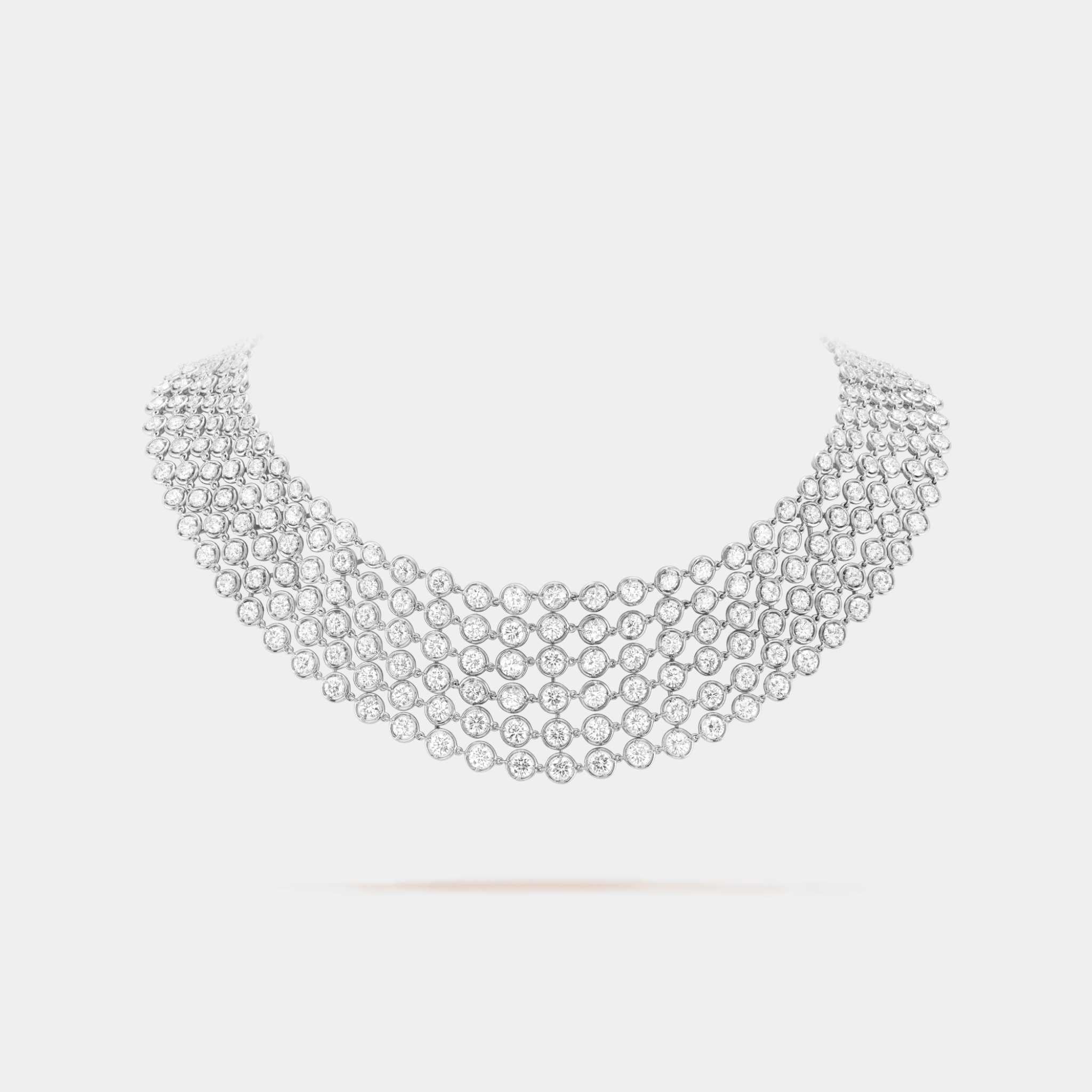 Palmyre Necklace White Gold Diamond