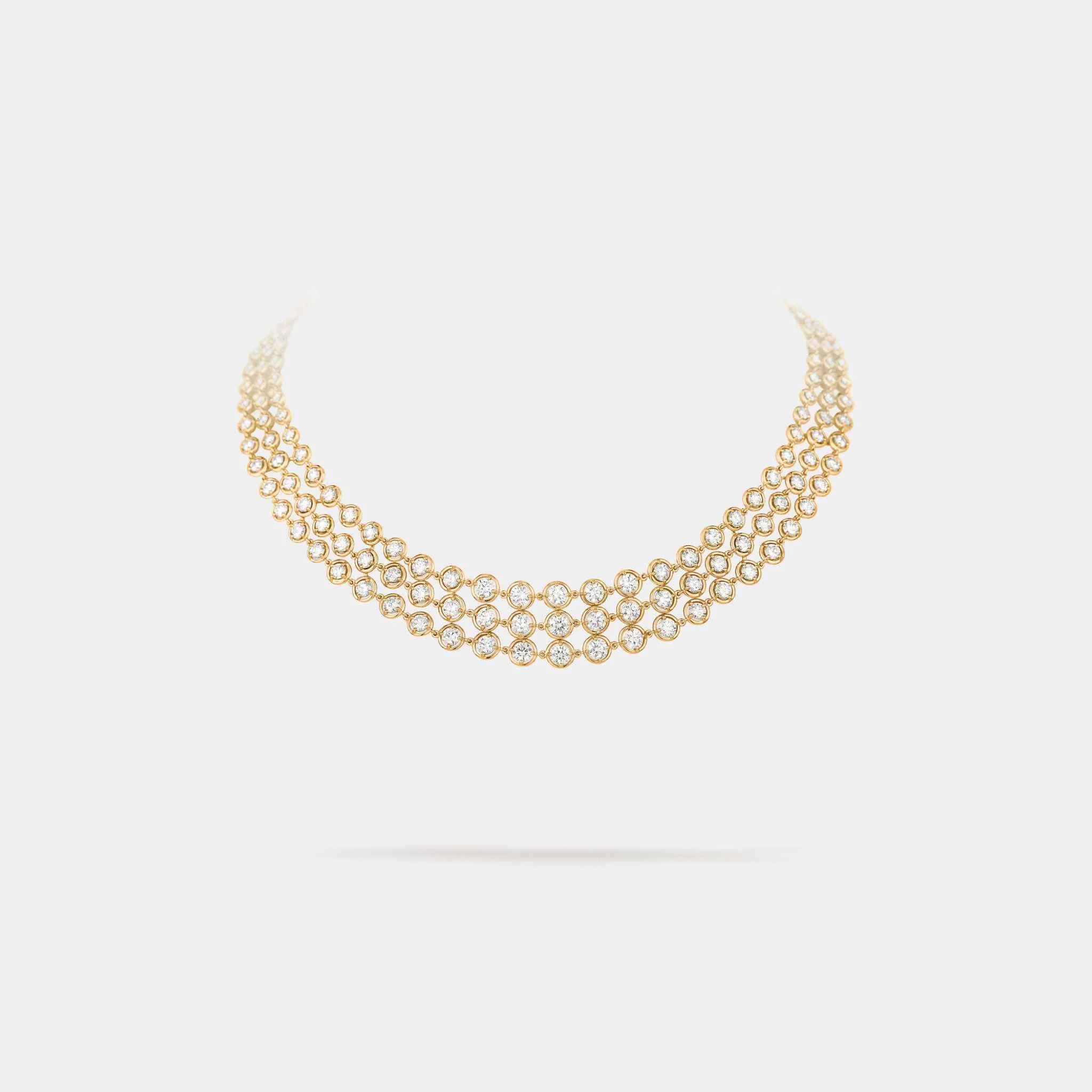 Palmyre Necklace Yellow Gold Diamond