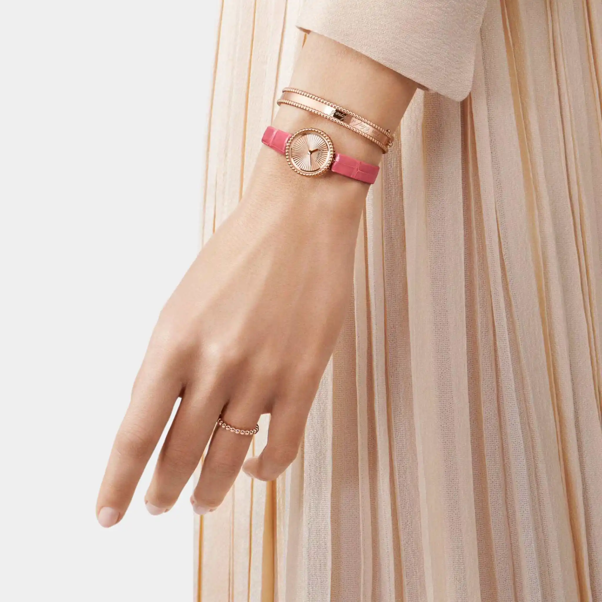 Perlée Watch 23 mm Rose Gold - Image 2
