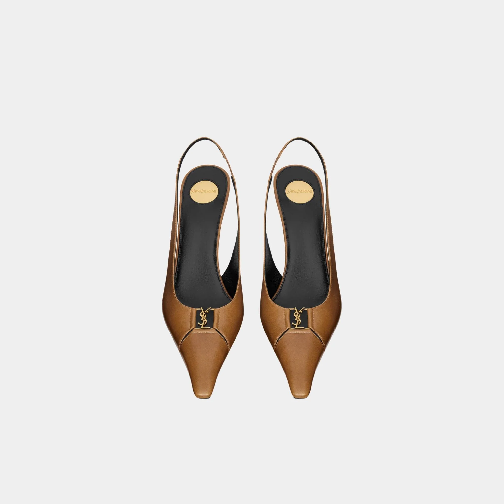 Babylone Breteuil Slingback Pumps Smooth Leather - Image 5
