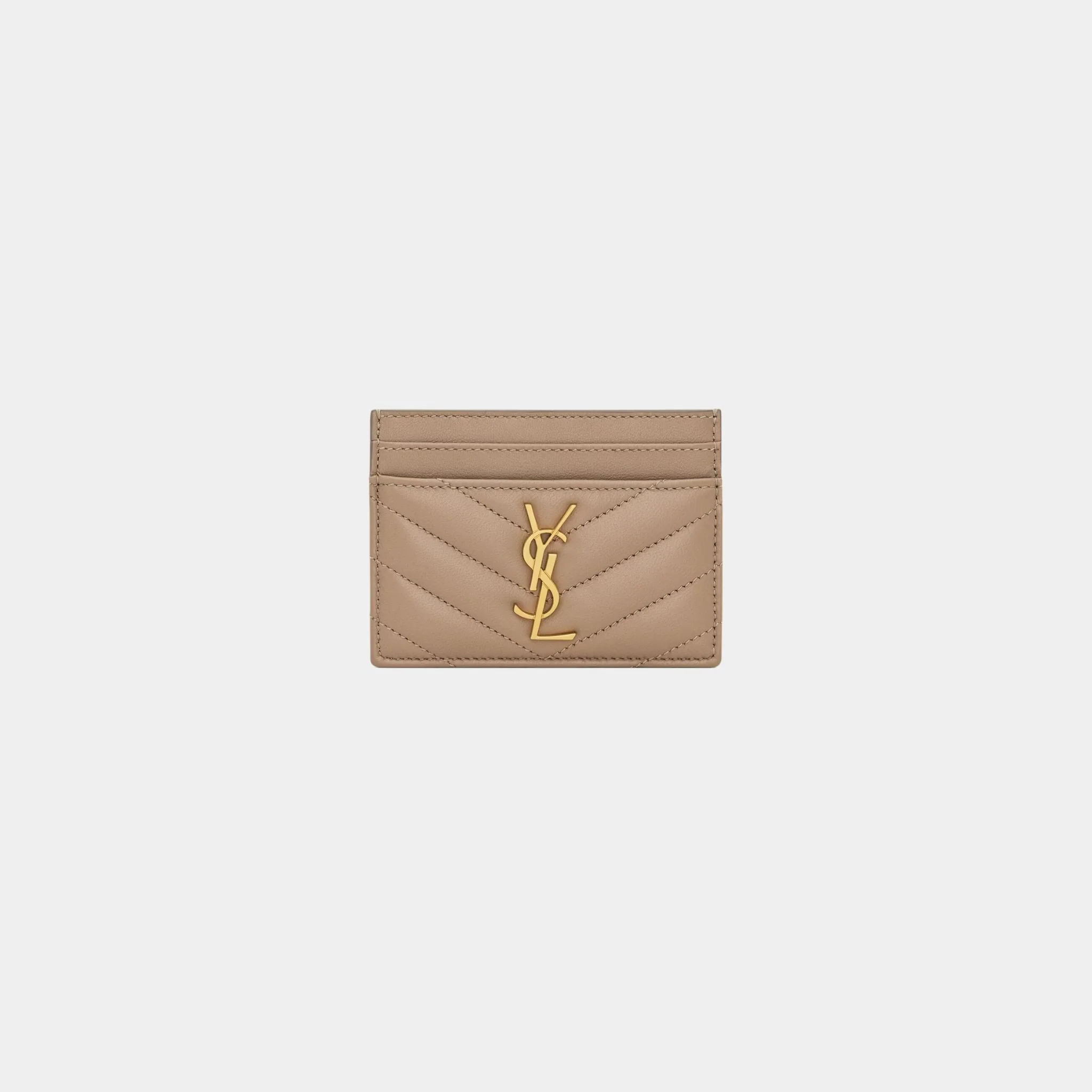 Cassandre Matelasse Card Case In Lambskin - Image 5