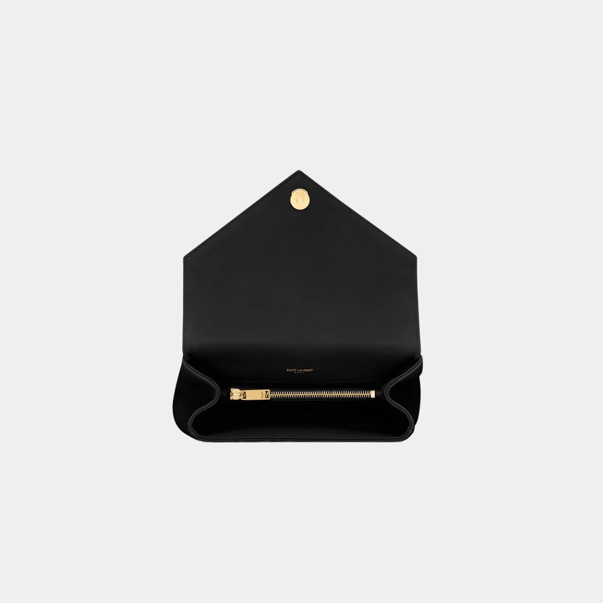 College Medium Quilted Leather Bronze Hardware - Image 2
