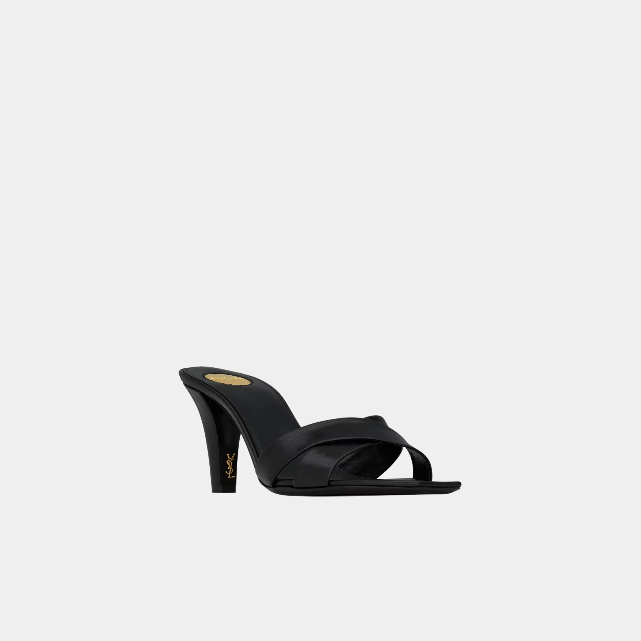 Jill Mules In Smooth Leather - Image 3