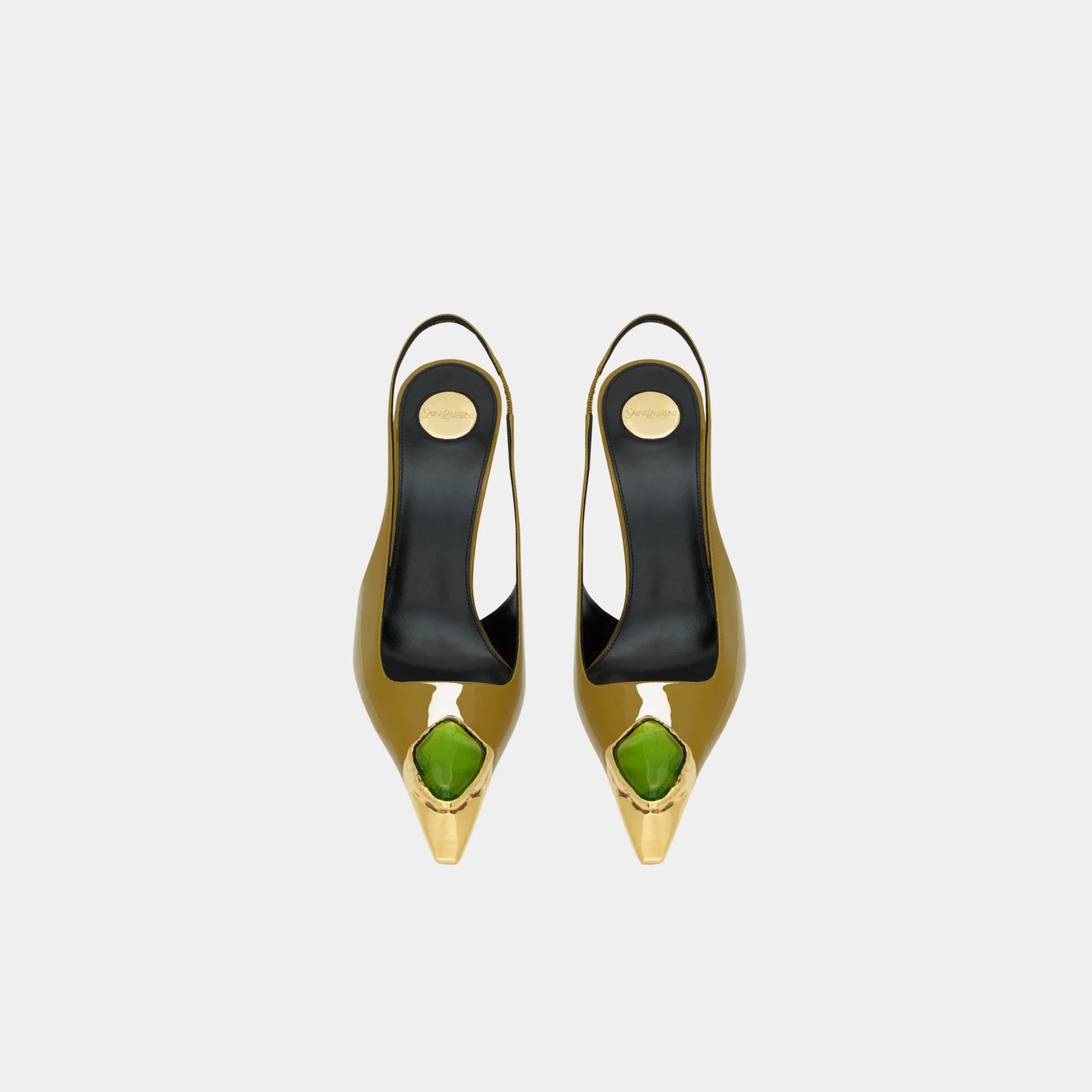 Loulou Patent Leather Slingbacks - Image 10