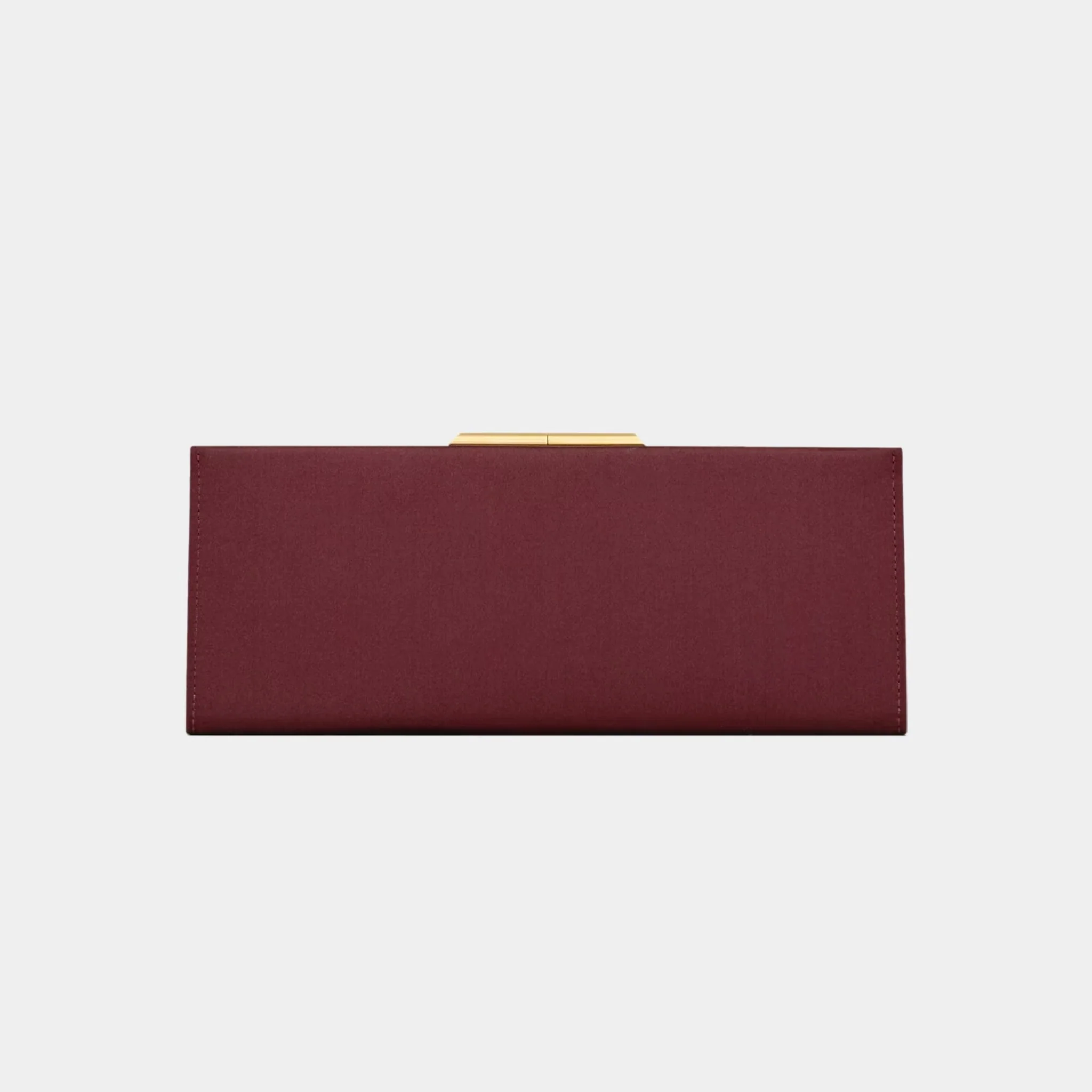 Midnight Small Clutch Satin with Kiss-Lock - Image 3