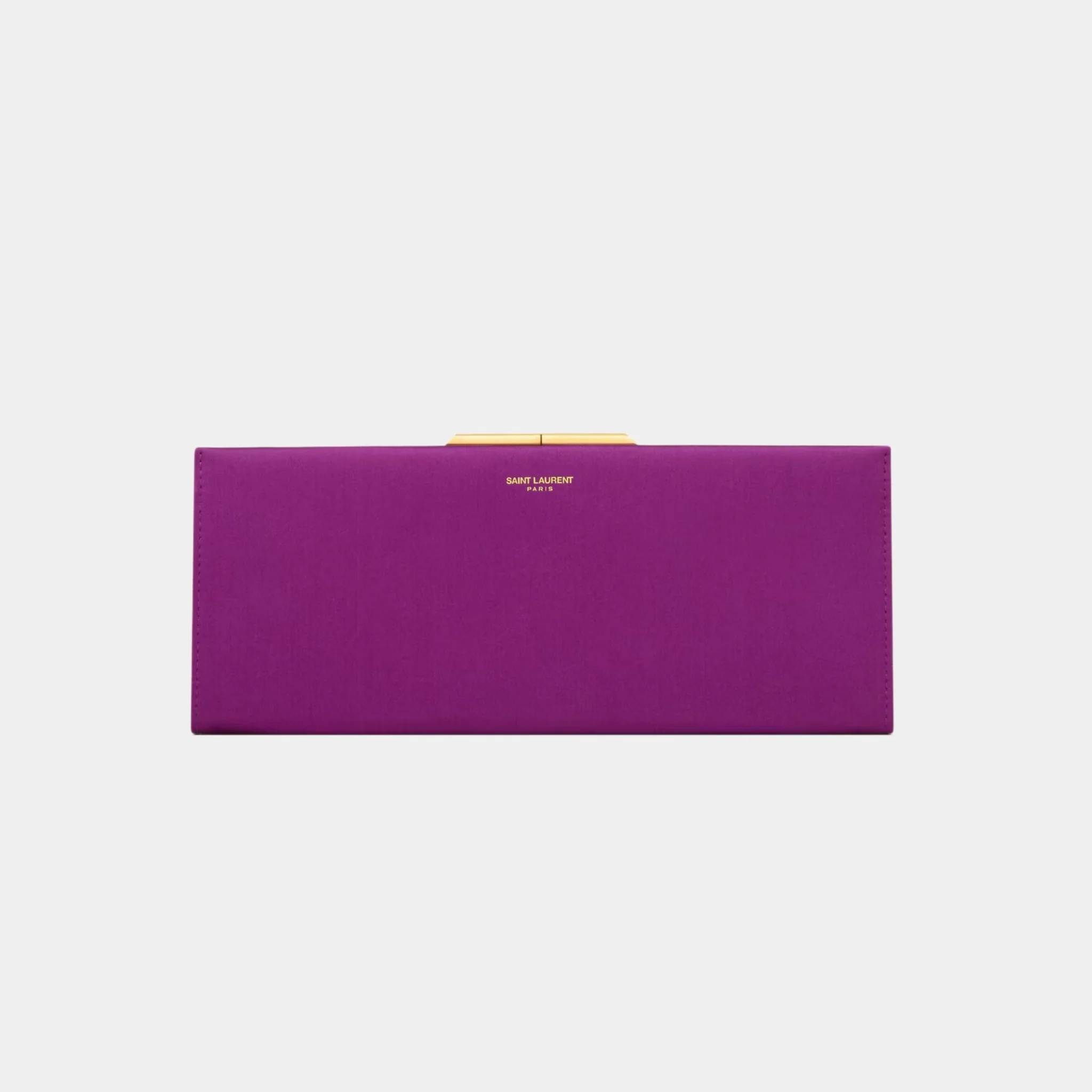 Midnight Small Clutch Satin with Kiss-Lock - Image 4