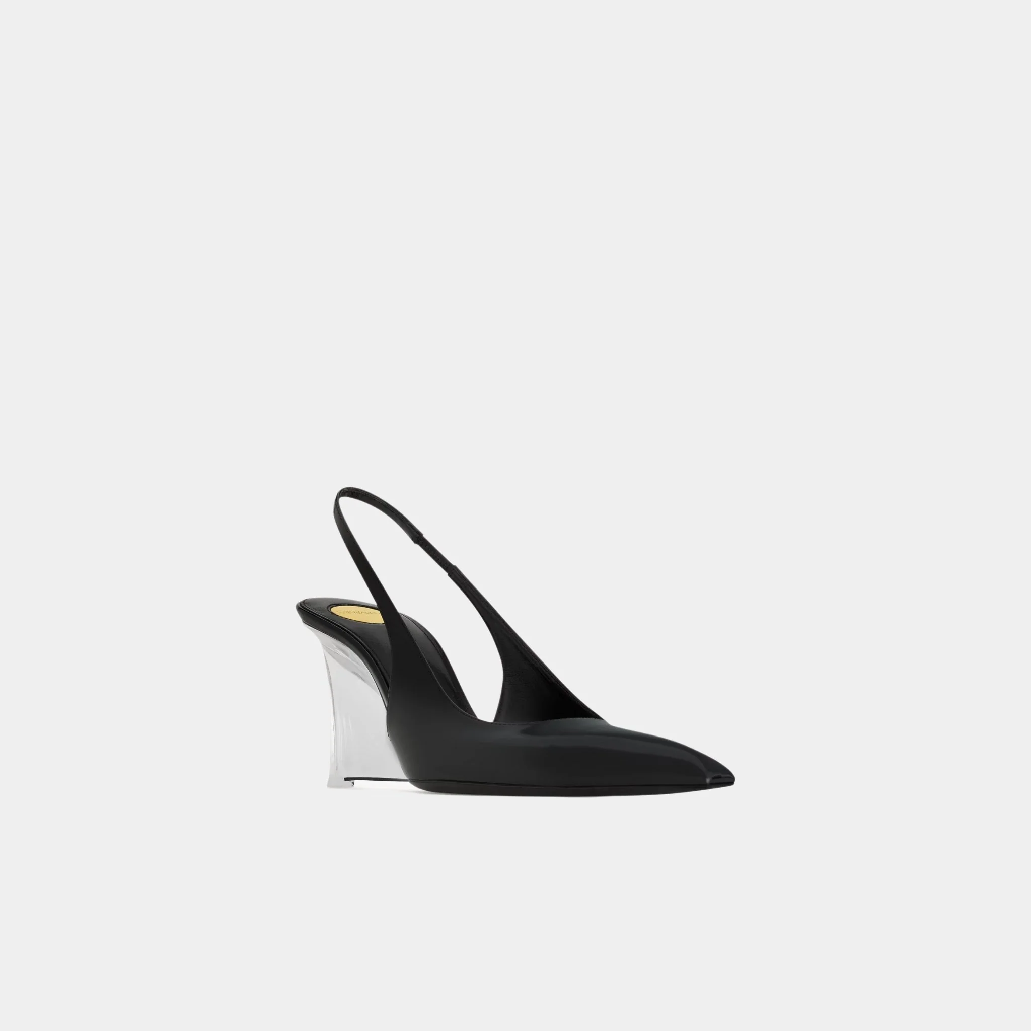 Miller Wedges In Glazed Leather - Image 3