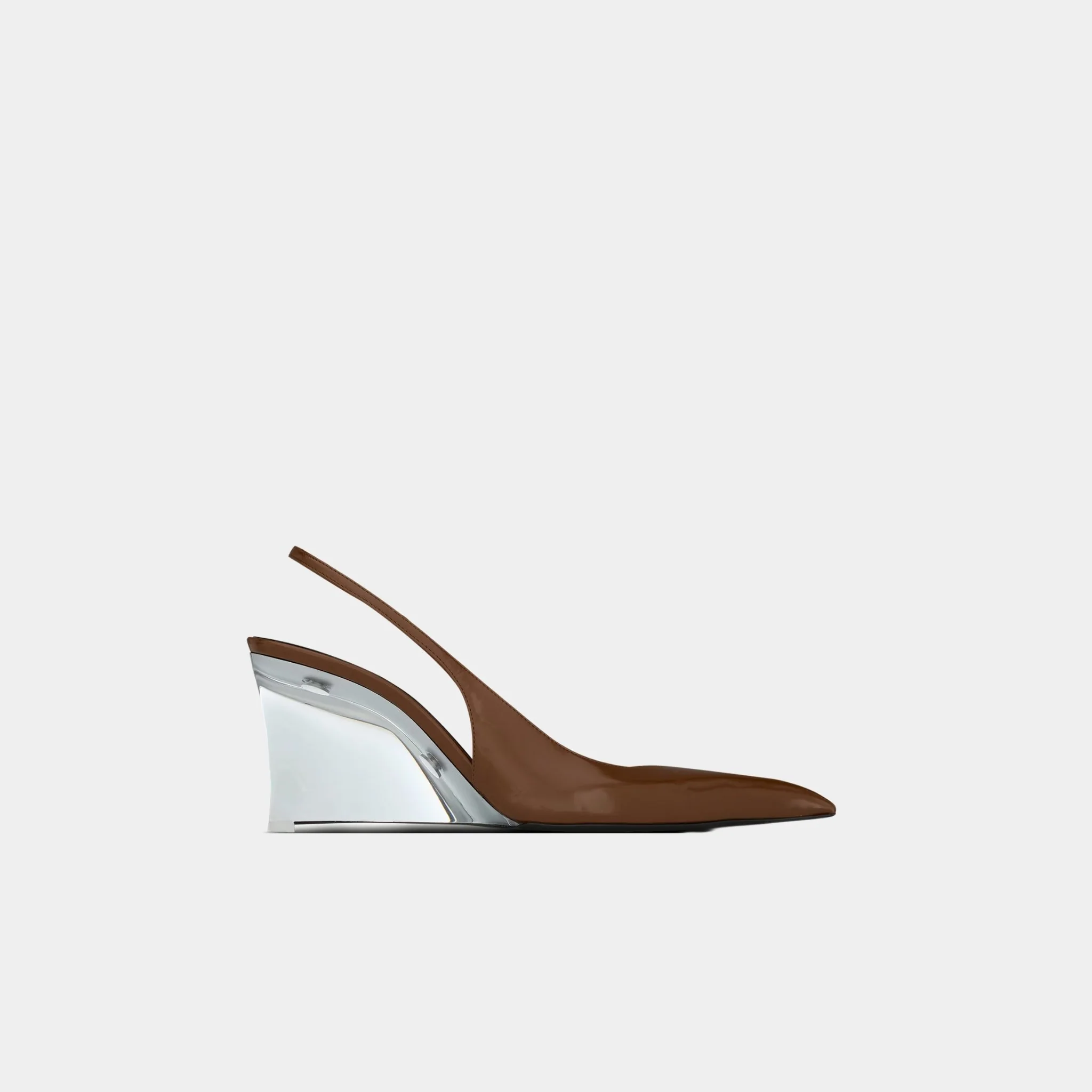Miller Wedges In Glazed Leather - Image 4