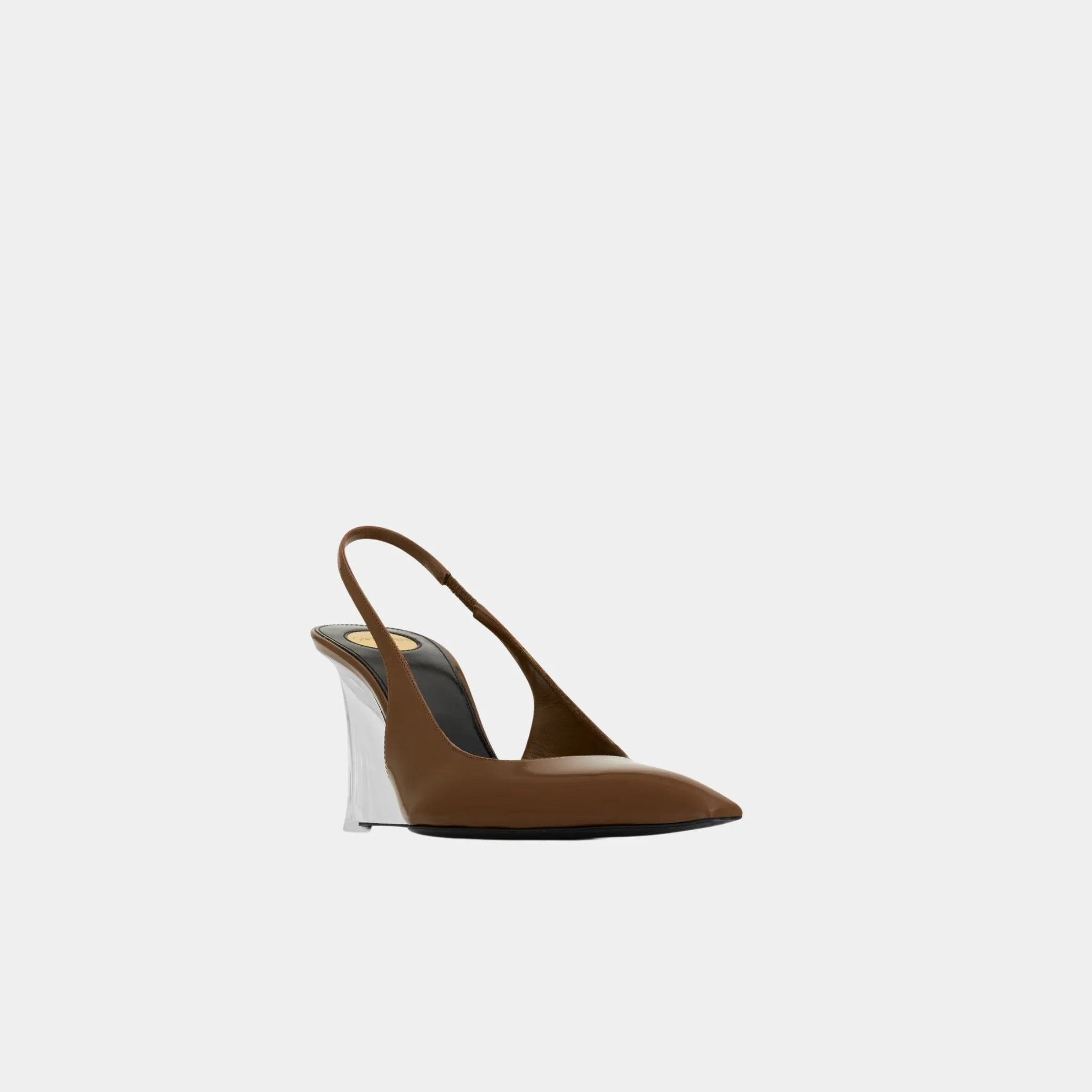 Miller Wedges In Glazed Leather - Image 6