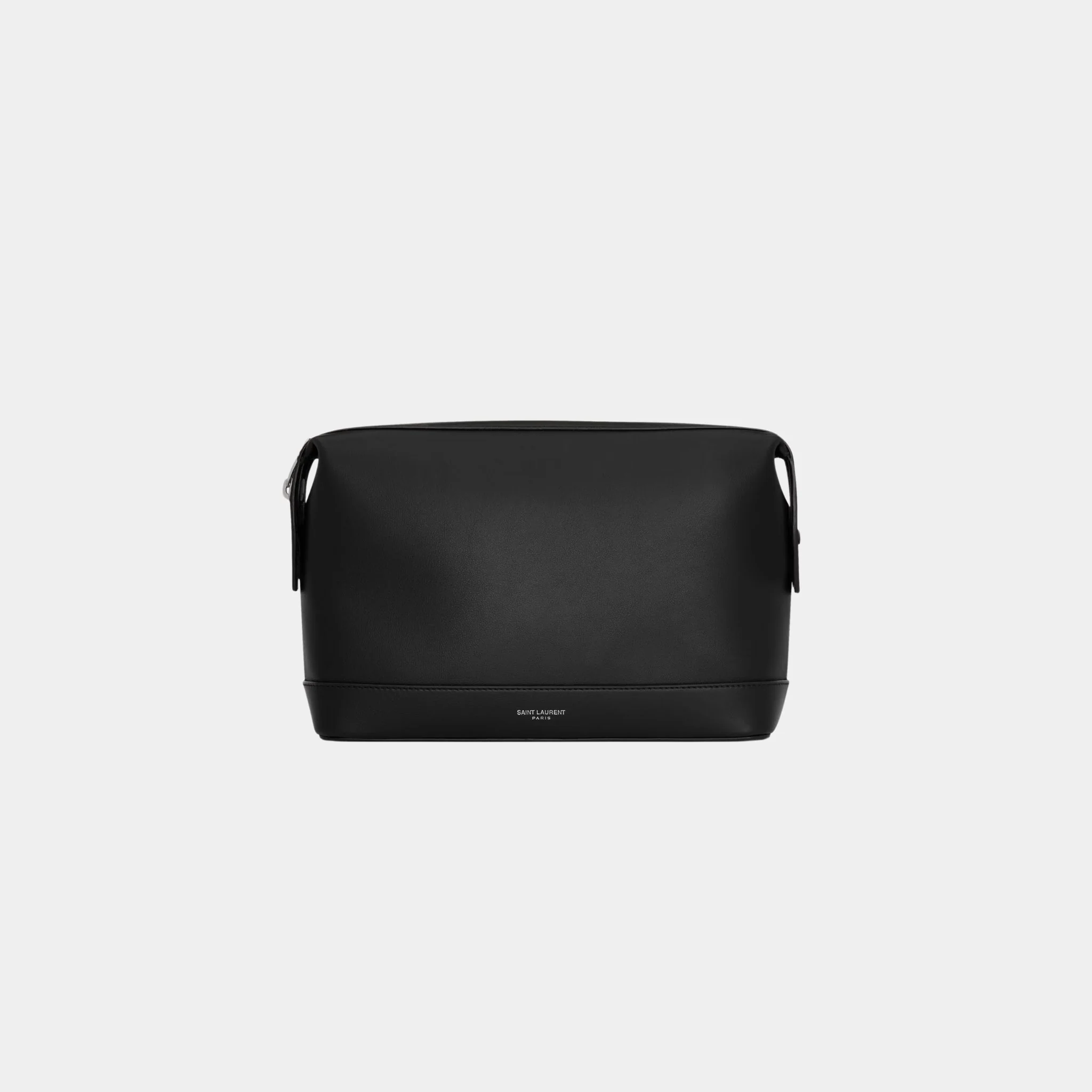 Paris Small Pouch In Leather With Silver-Tone Hardware