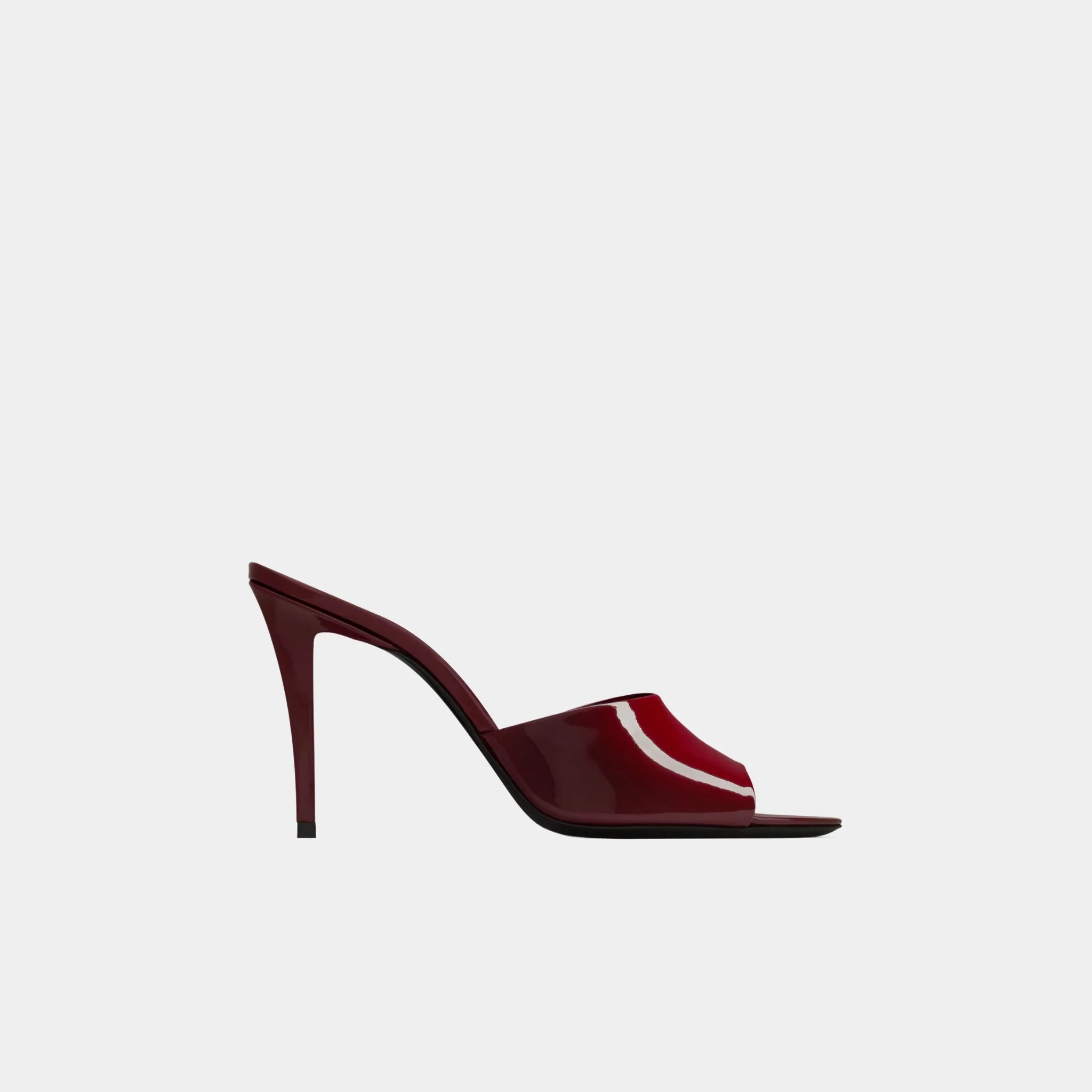 Romy Mules In Patent Leather - Image 4