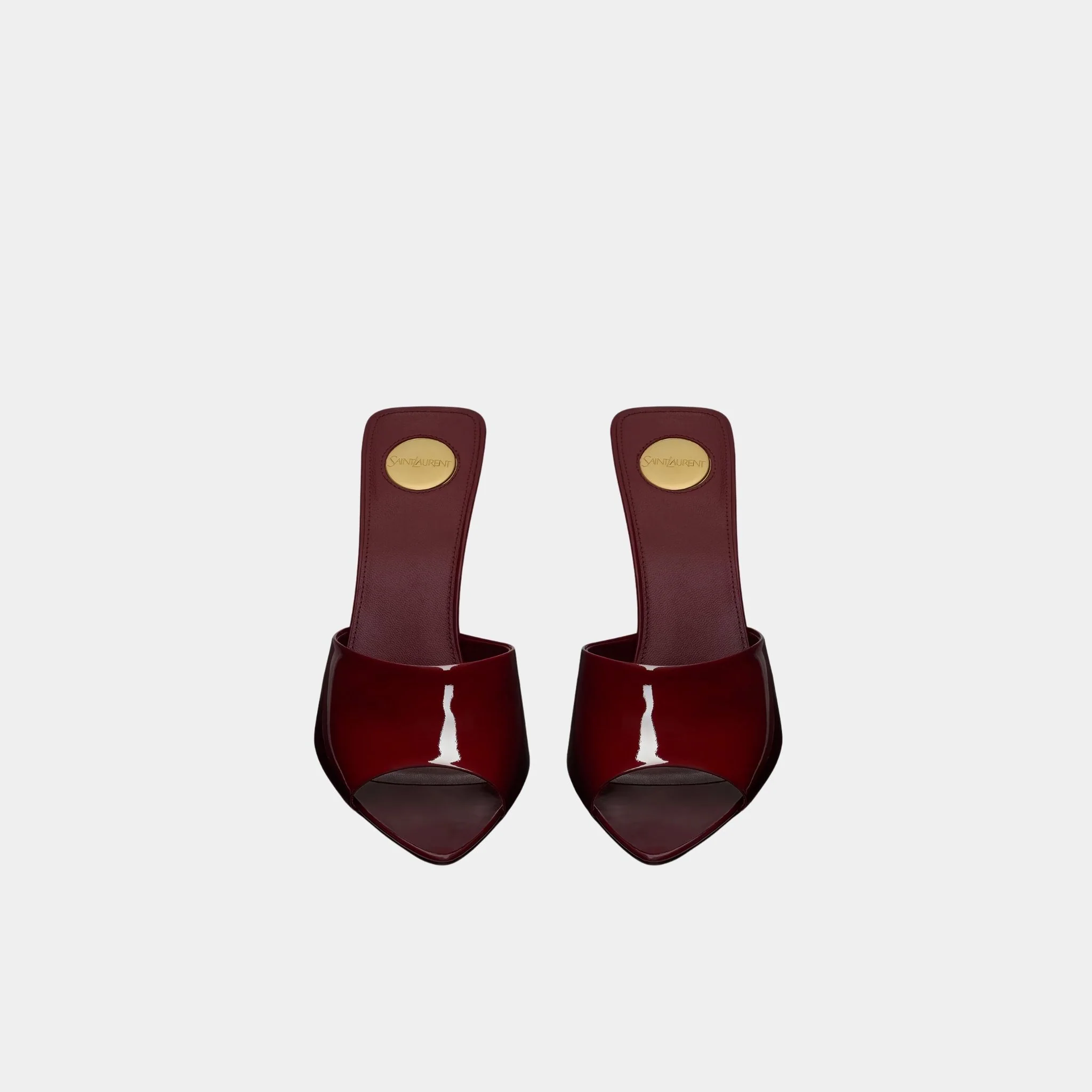 Romy Mules In Patent Leather - Image 5