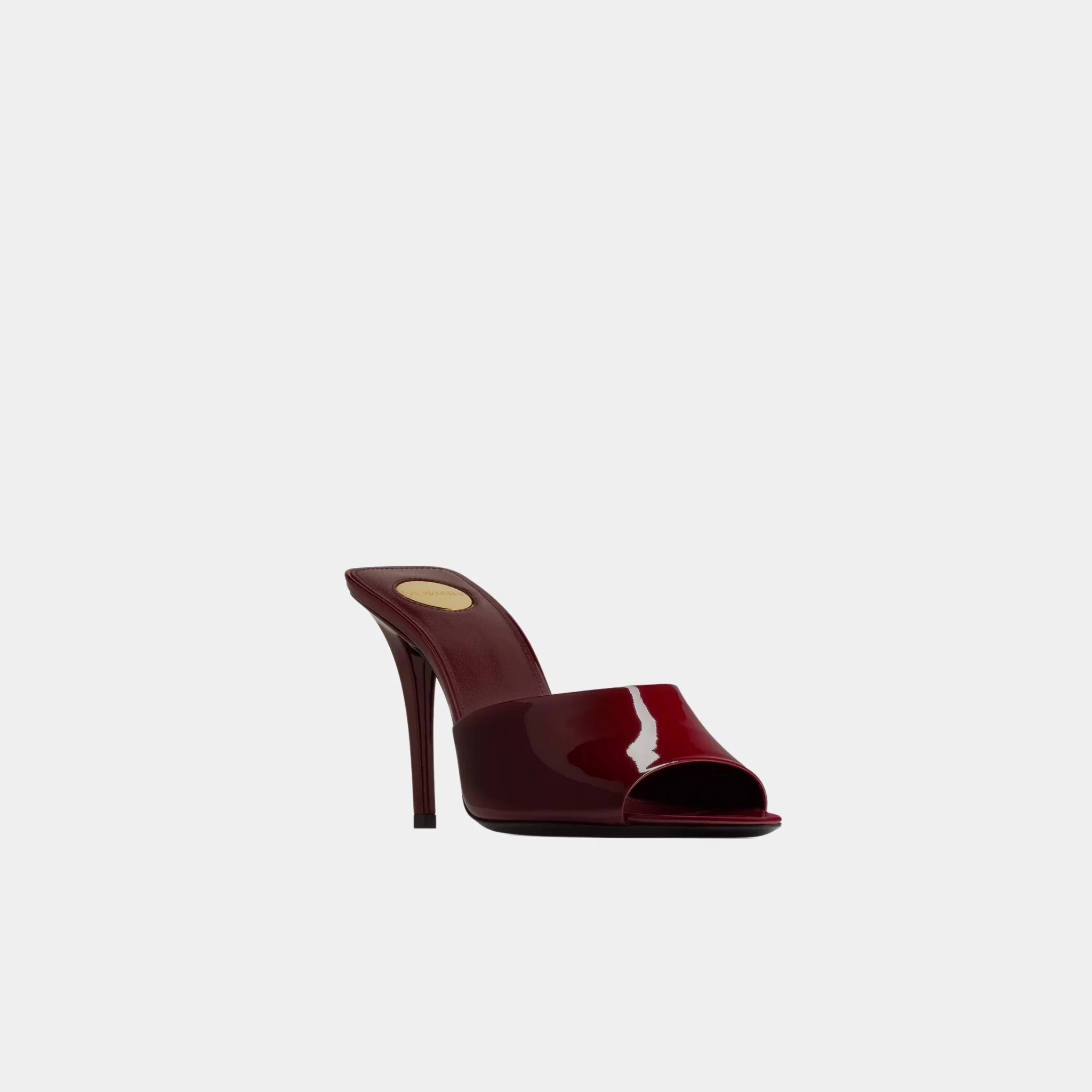 Romy Mules In Patent Leather - Image 6