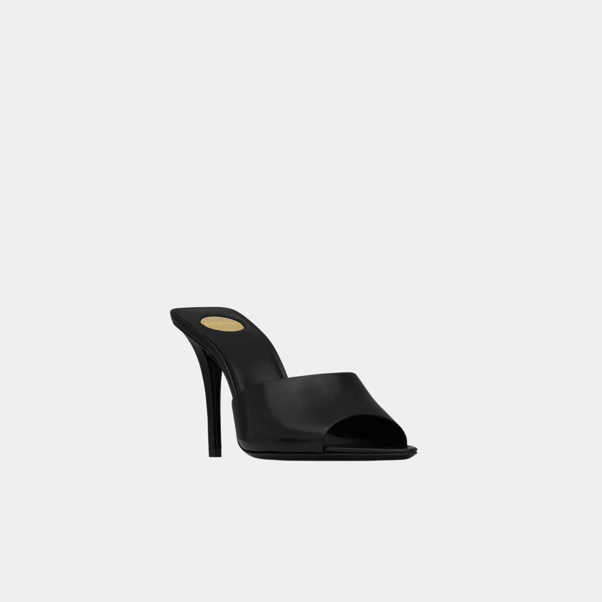 Romy Mules In Smooth Leather - Image 3