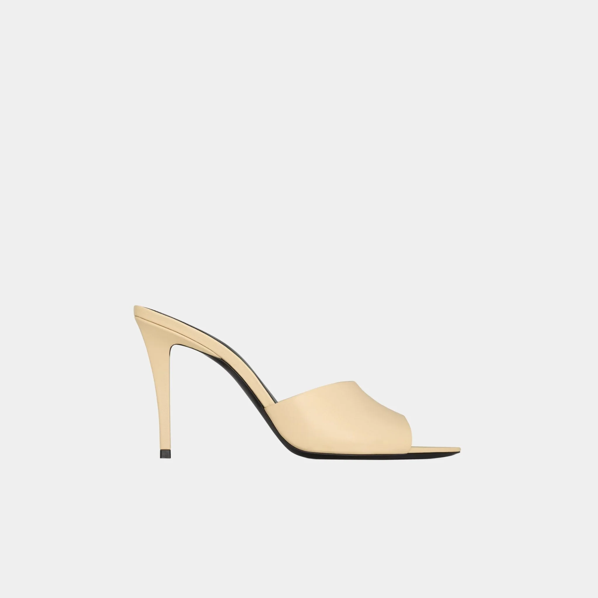 Romy Mules In Smooth Leather - Image 7