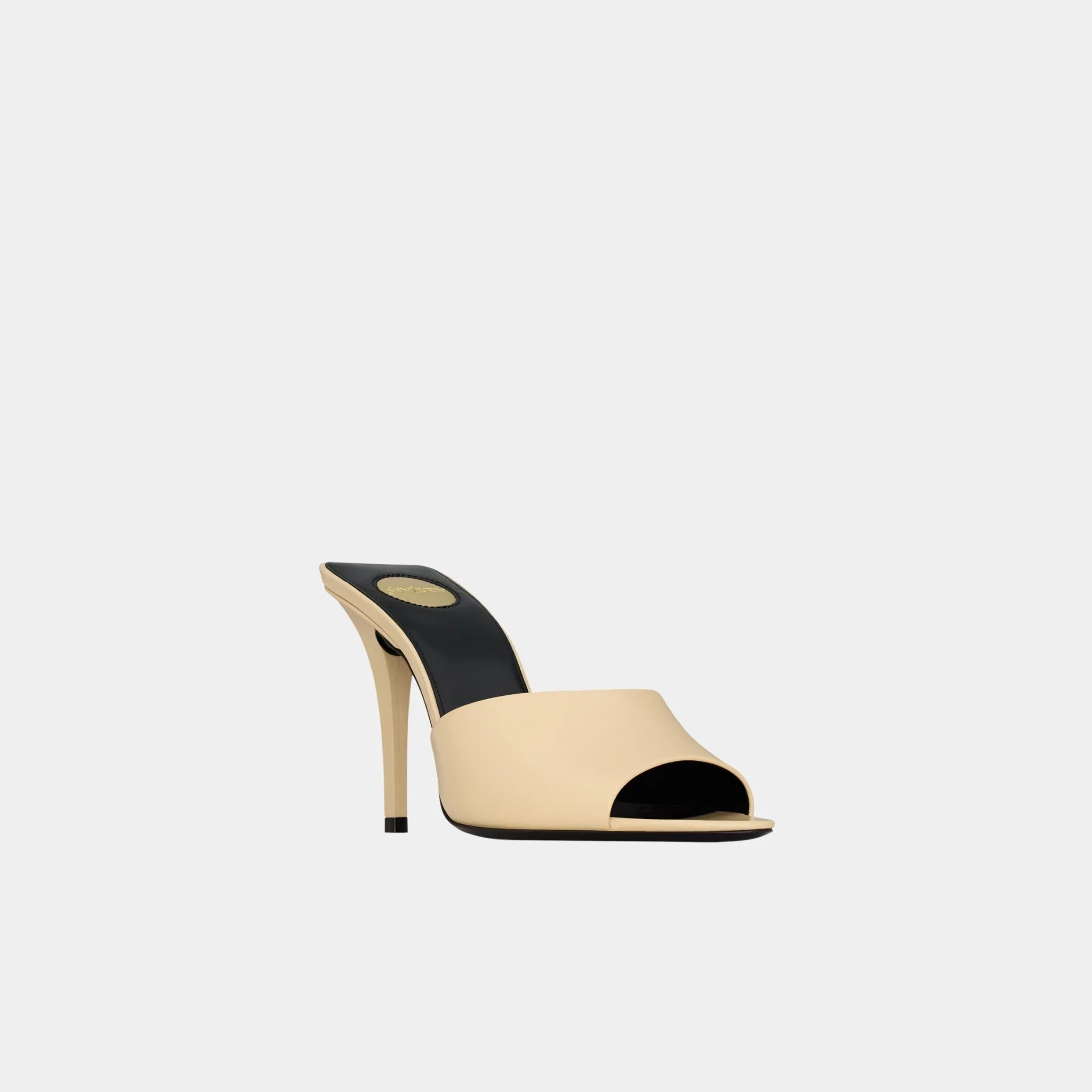 Romy Mules In Smooth Leather - Image 9