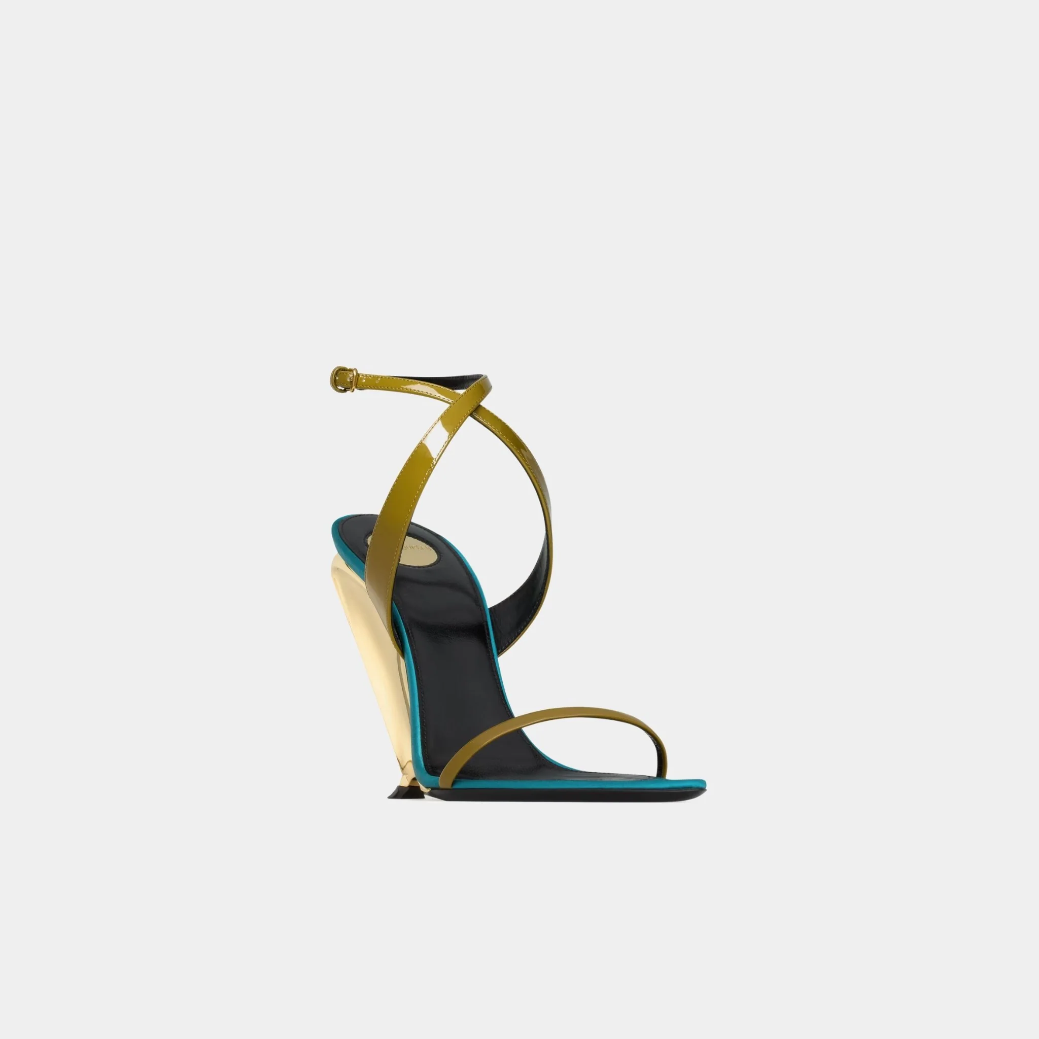 Tallulah Wedges In Patent Leather - Image 3