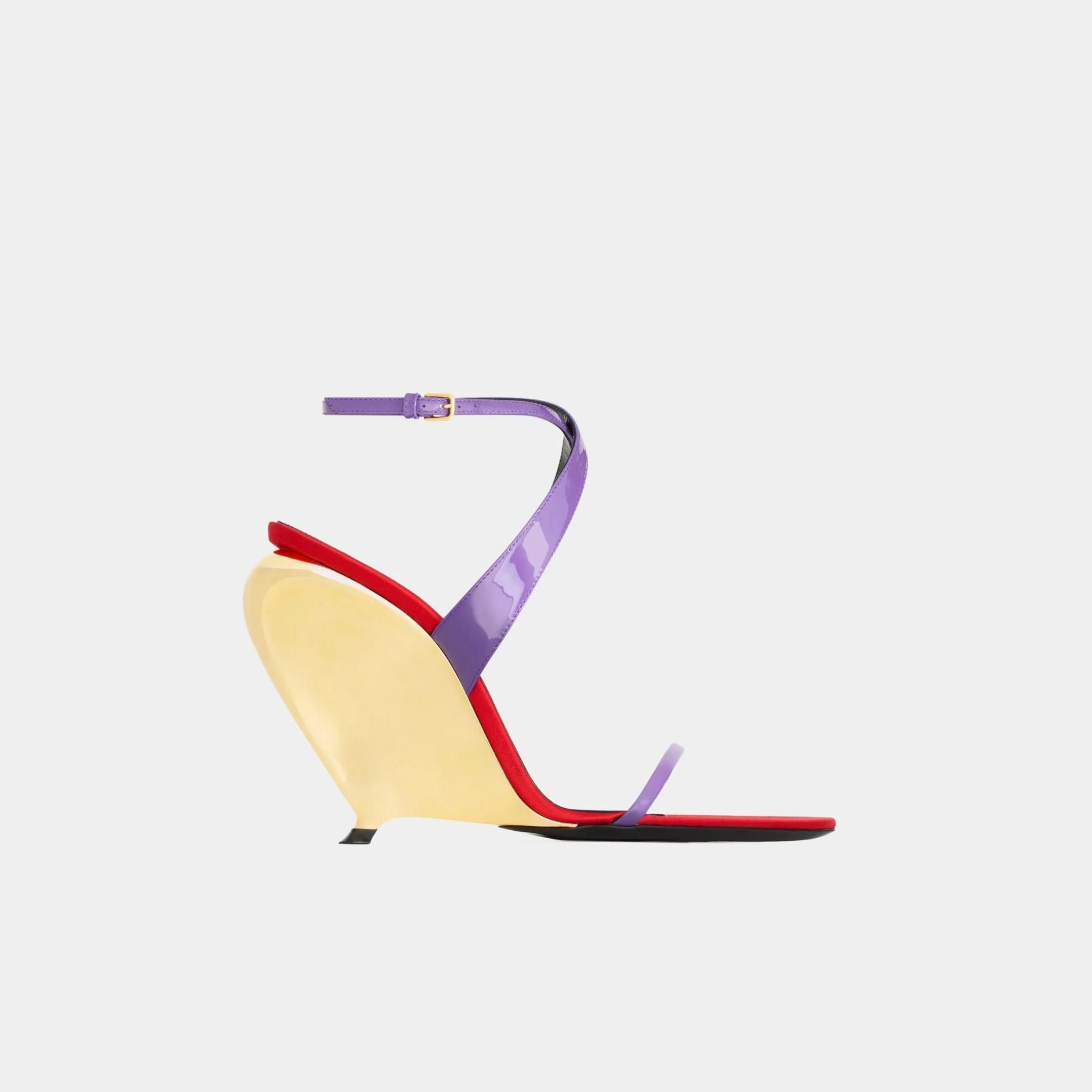 Tallulah Wedges In Patent Leather - Image 4